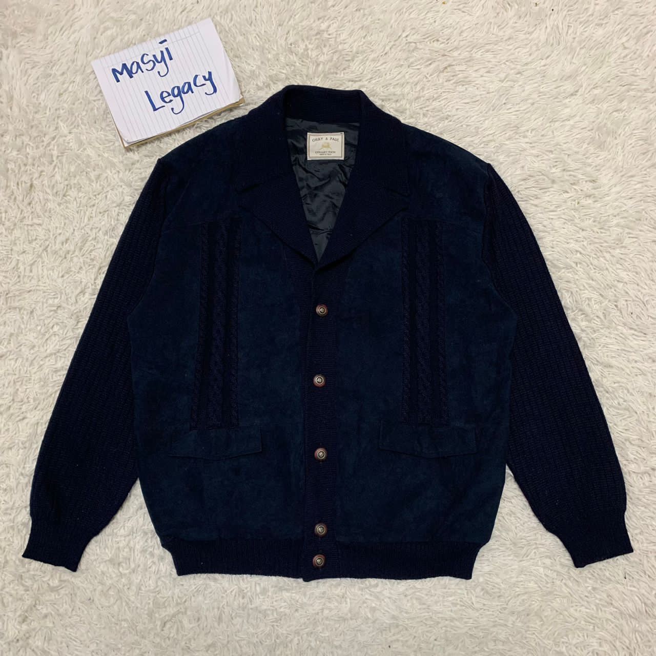 Japanese Brand Giuly & Paul Collection made in Italy Size US L / EU 52-54 / 3 - 1 Thumbnail