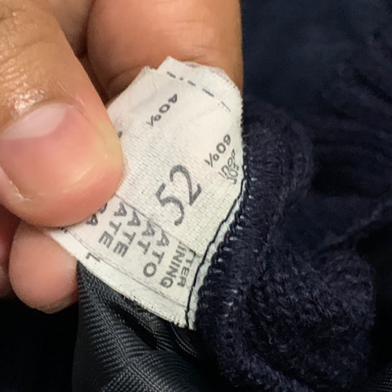 Japanese Brand Giuly & Paul Collection made in Italy Size US L / EU 52-54 / 3 - 11 Thumbnail