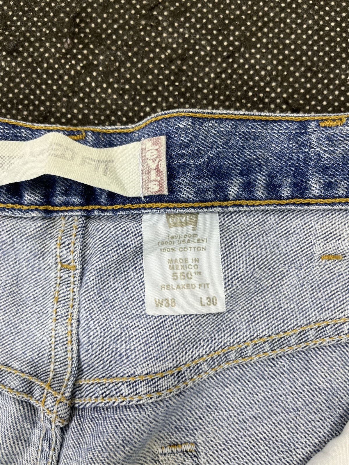 Levi's Vintage Levis 550 Stone Wash Jeans - J476 Size US 39 - 7 Thumbnail