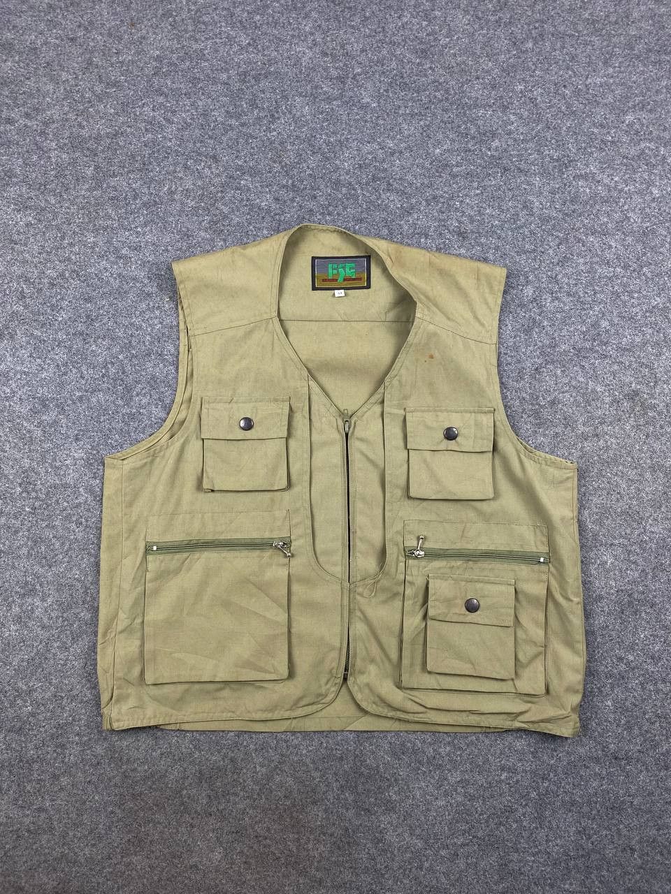 Japanese Brand fisherman support gear multipocket tactical vest Size US M / EU 48-50 / 2 - 1 Thumbnail
