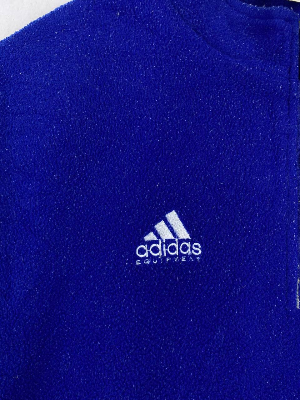 Adidas Vintage Rare Adidas Equipment Fleece half zipper Jacket Size US M / EU 48-50 / 2 - 4 Thumbnail