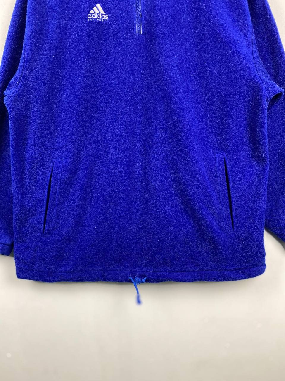 Adidas Vintage Rare Adidas Equipment Fleece half zipper Jacket Size US M / EU 48-50 / 2 - 6 Thumbnail