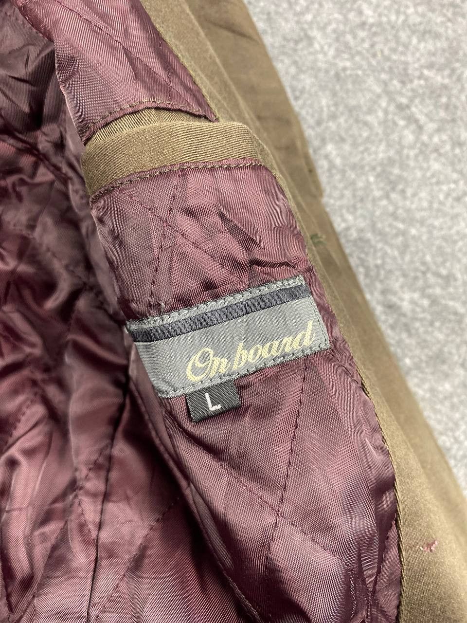 Japanese Brand japanese brands jacket quilted lining by on board Size US L / EU 52-54 / 3 - 6 Thumbnail