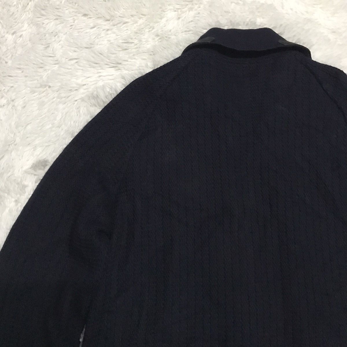 Japanese Brand Tokyo Cross Leather & Knitwear Zipper Jacket Size US M / EU 48-50 / 2 - 10 Thumbnail