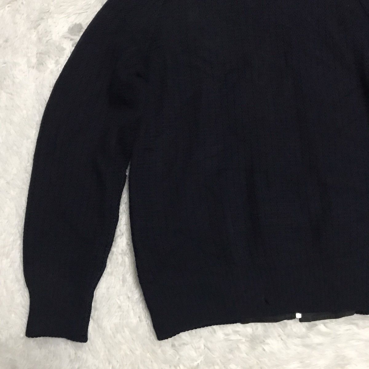 Japanese Brand Tokyo Cross Leather & Knitwear Zipper Jacket Size US M / EU 48-50 / 2 - 13 Thumbnail