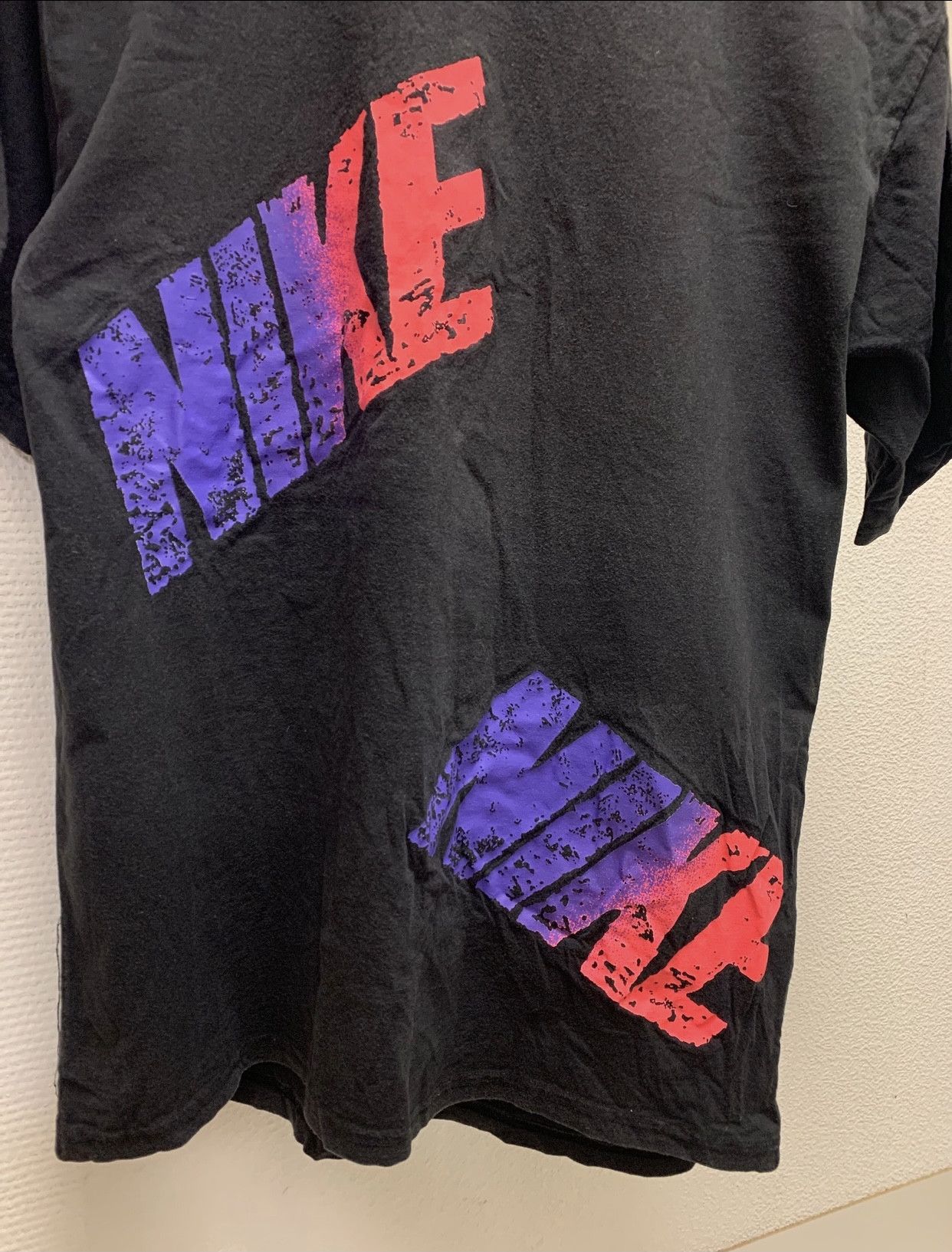 Nike Nike vintage t-shirt big logo red tags L sz full print 90th Size US L / EU 52-54 / 3 - 2 Thumbnail