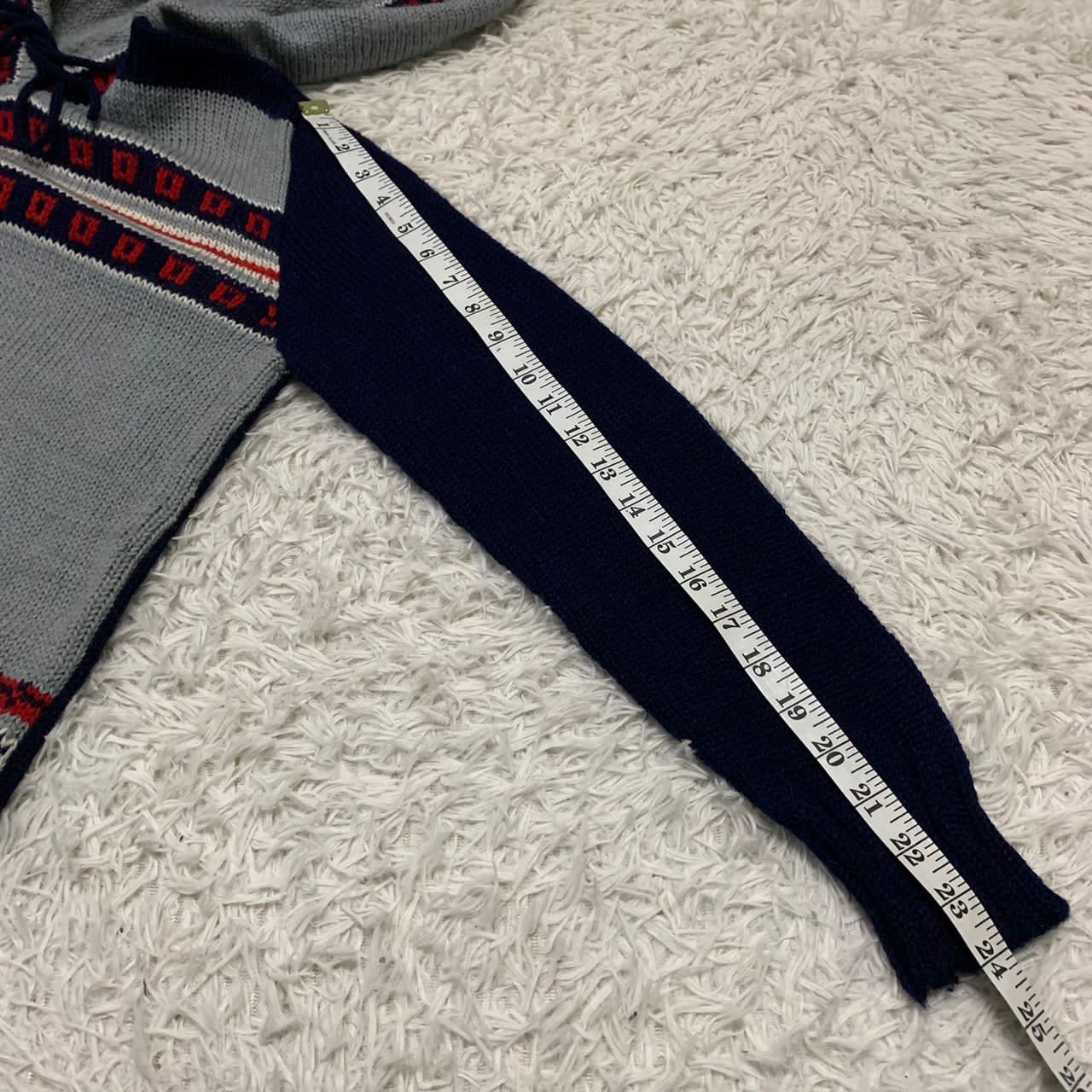 Japanese Brand Play Campus young casual knit hoodie by Liberal Size US XS / EU 42 / 0 - 7 Thumbnail