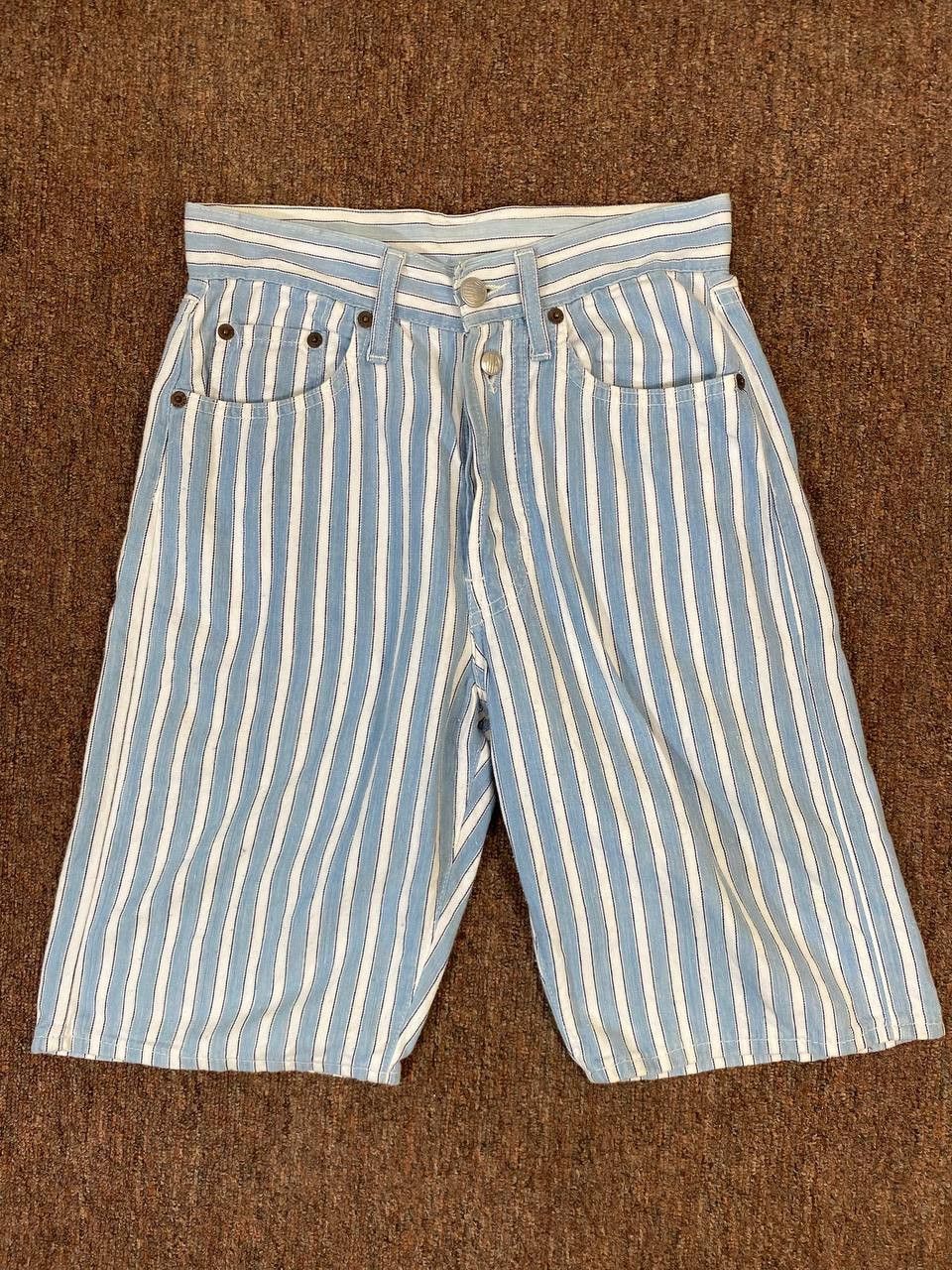 Replay replay short striped pants made in italy Size US 27 - 5 Thumbnail