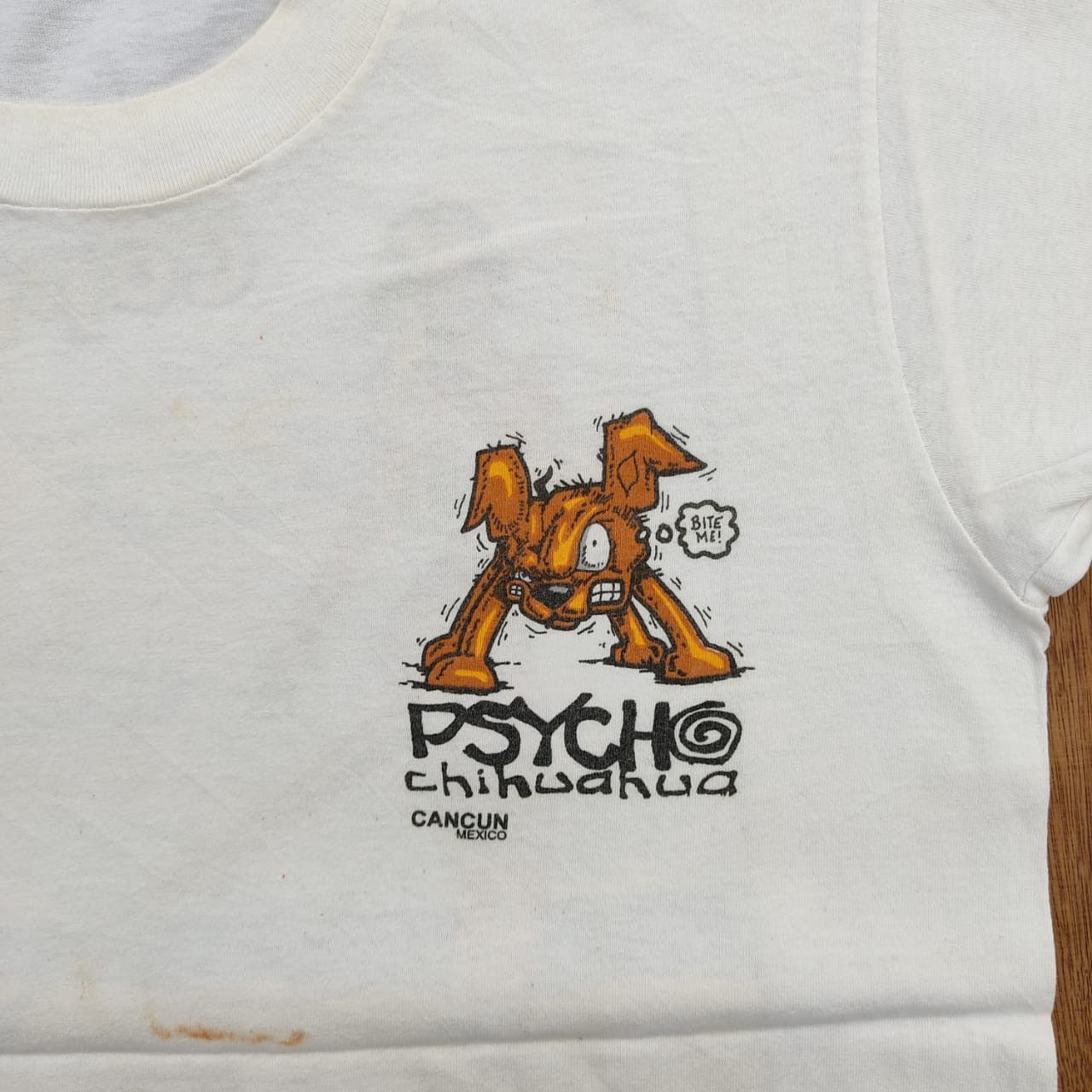 Vintage Vintage Tee D - 26 bikini Psycho Chihuahua Size US M / EU 48-50 / 2 - 5 Thumbnail