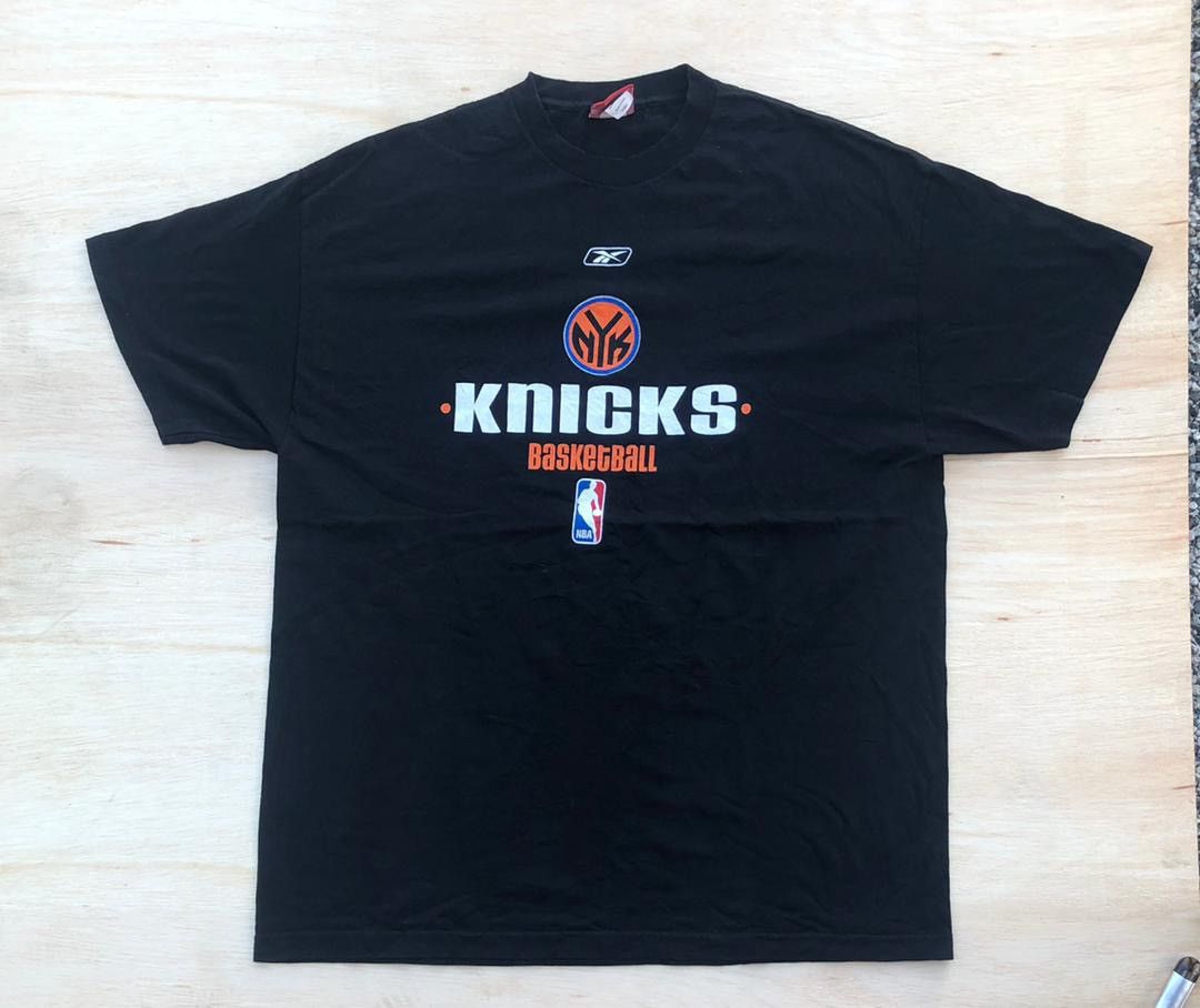 NBA × Reebok × Vintage vintage tee NY KNICKS ( A 22 ) Size US XL / EU 56 / 4 - 1 Thumbnail