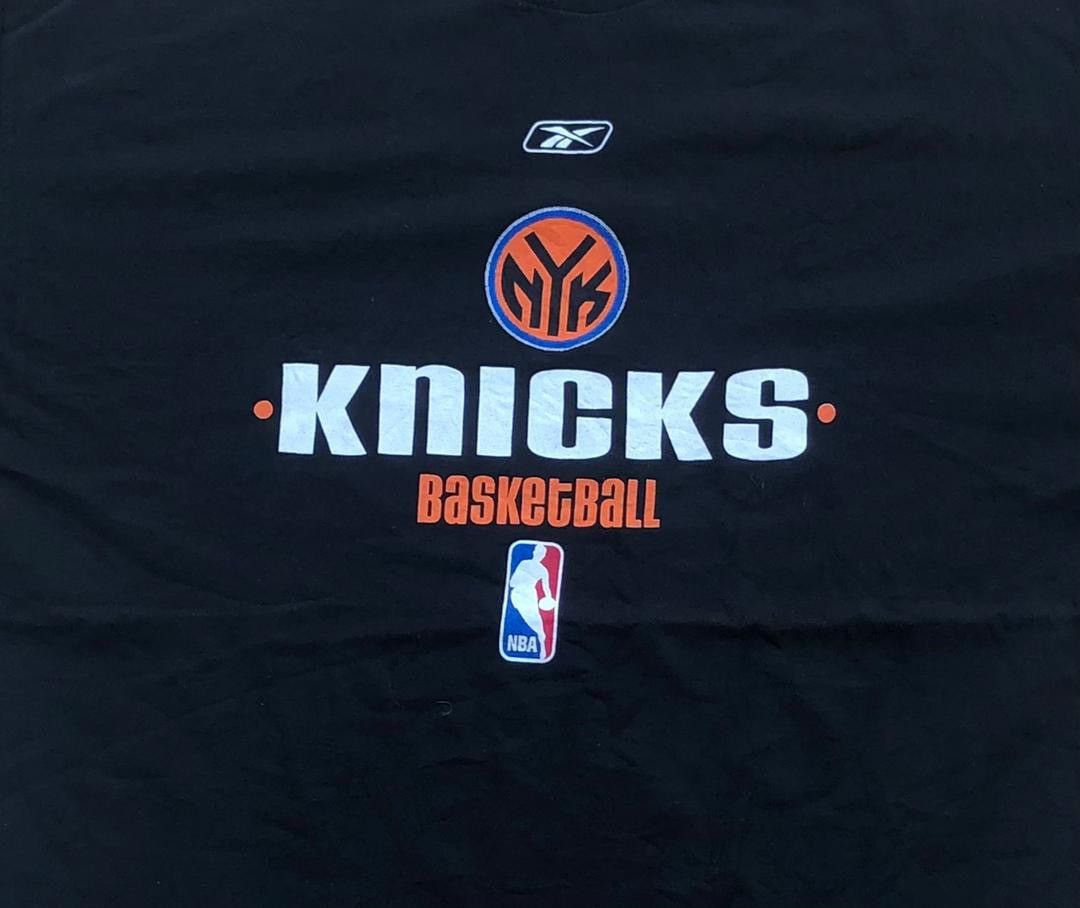 NBA × Reebok × Vintage vintage tee NY KNICKS ( A 22 ) Size US XL / EU 56 / 4 - 2 Thumbnail