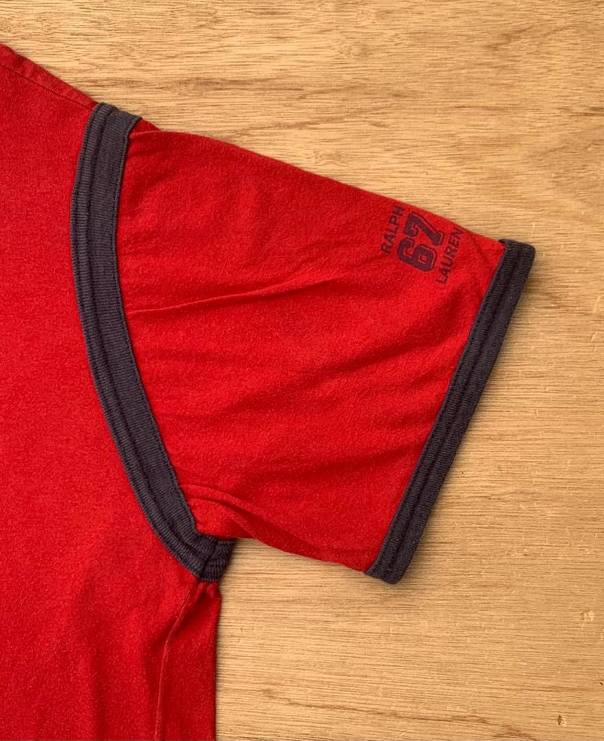 Polo Ralph Lauren × Vintage vintage tee D - 25 Polo jeans Size US XL / EU 56 / 4 - 4 Thumbnail