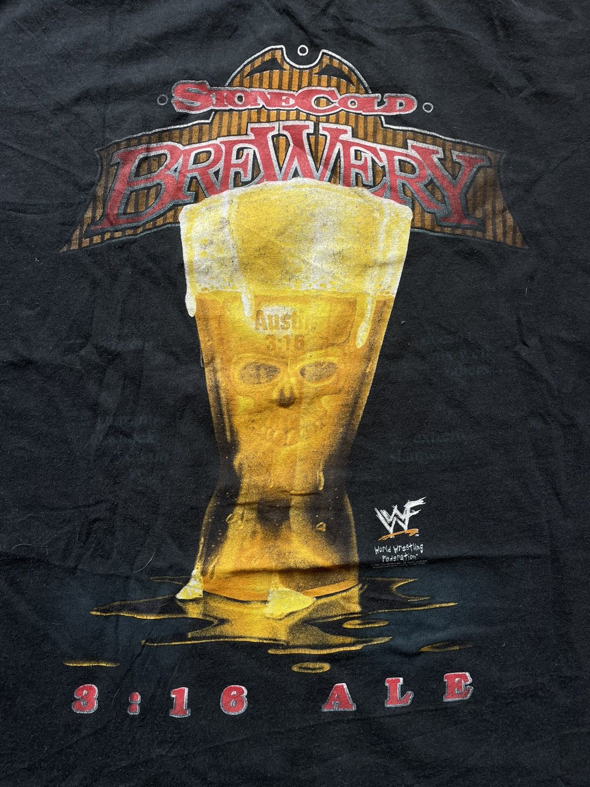Vintage × WWE × WWF Vintage STONE COLD STEEVE AUSTIN Size US L / EU 52-54 / 3 - 3 Thumbnail