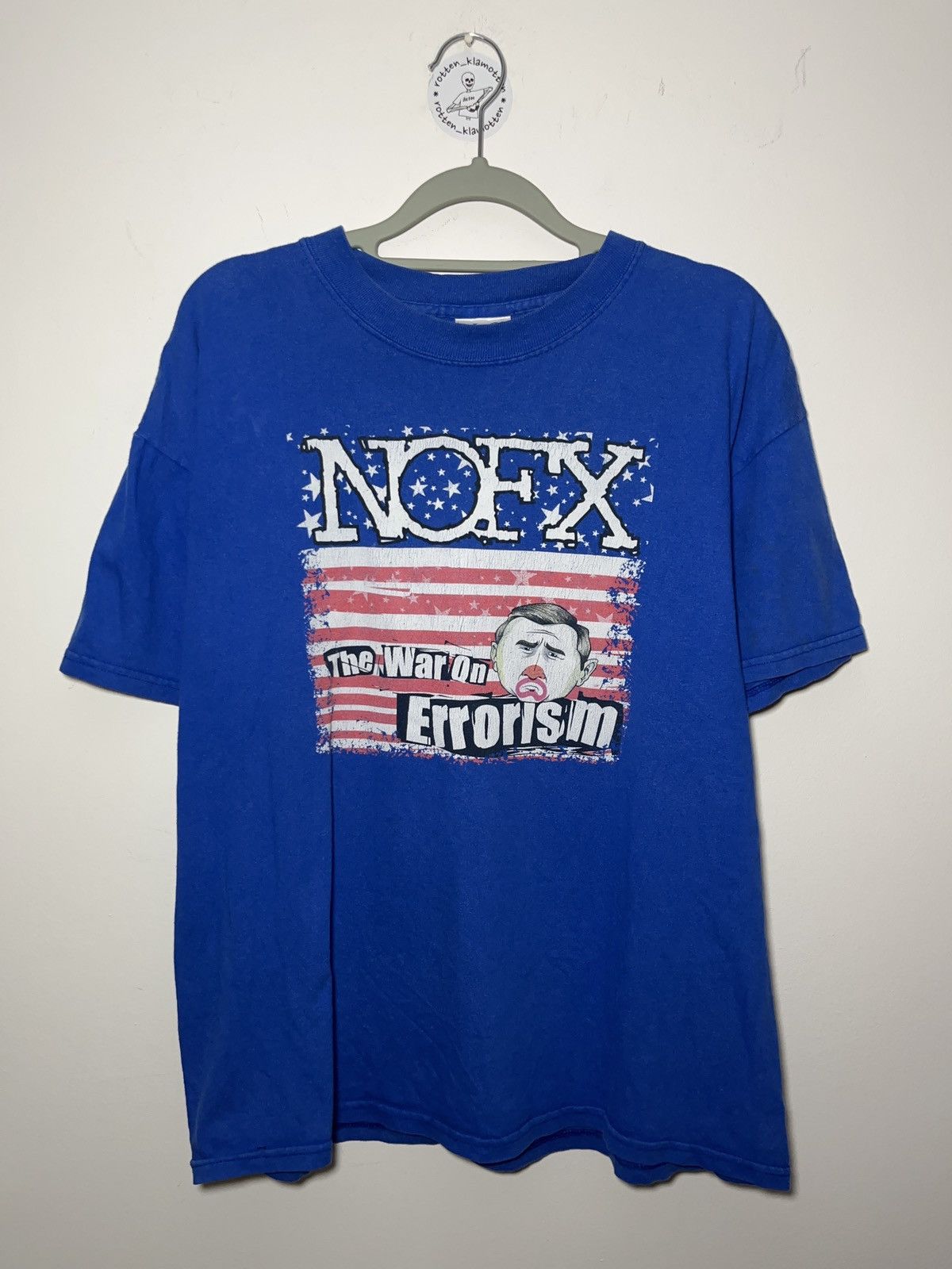 outlets clearance NOFX 00s the war on errorism punk rock band t ...