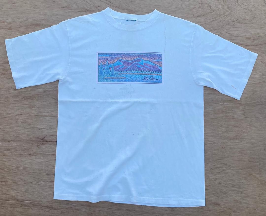 L.L. Bean × Vintage vintage tee LL bean B18 usa Size US L / EU 52-54 / 3 - 1 Thumbnail