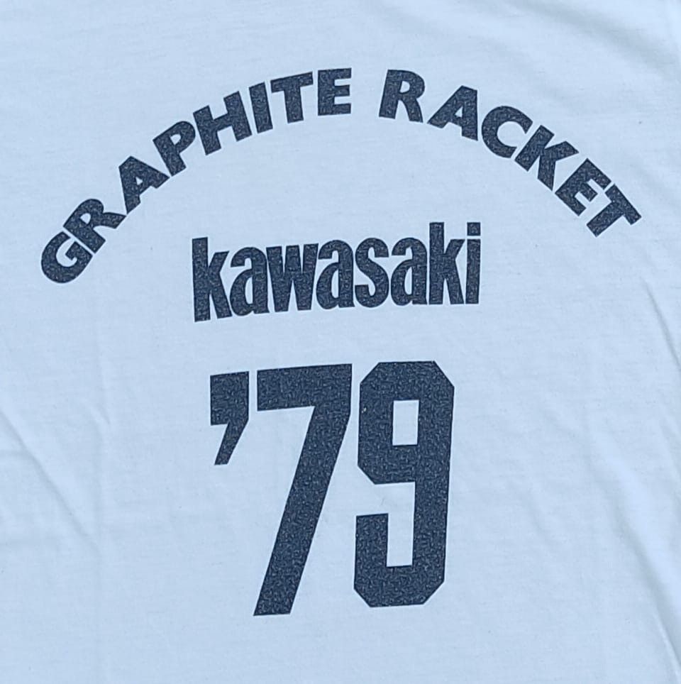 Vintage vintage tee KAWASAKI racing C12 rare Size US M / EU 48-50 / 2 - 2 Thumbnail