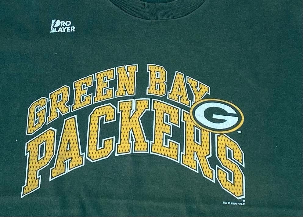 Vintage vintage tee Green Bay Packers ( A 23 ) Size US XXL / EU 58 / 5 - 2 Thumbnail