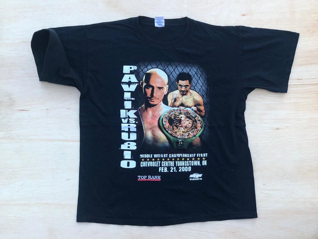vintage tee Pavik vs Rubio ( A 22 )