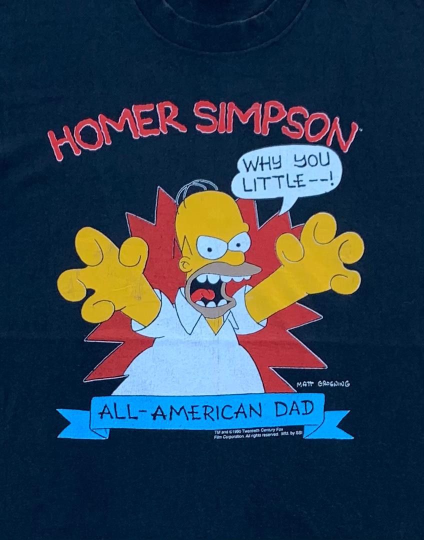 The Simpsons × Vintage vintage tee The Simpsons A25 Size US XL / EU 56 / 4 - 2 Thumbnail