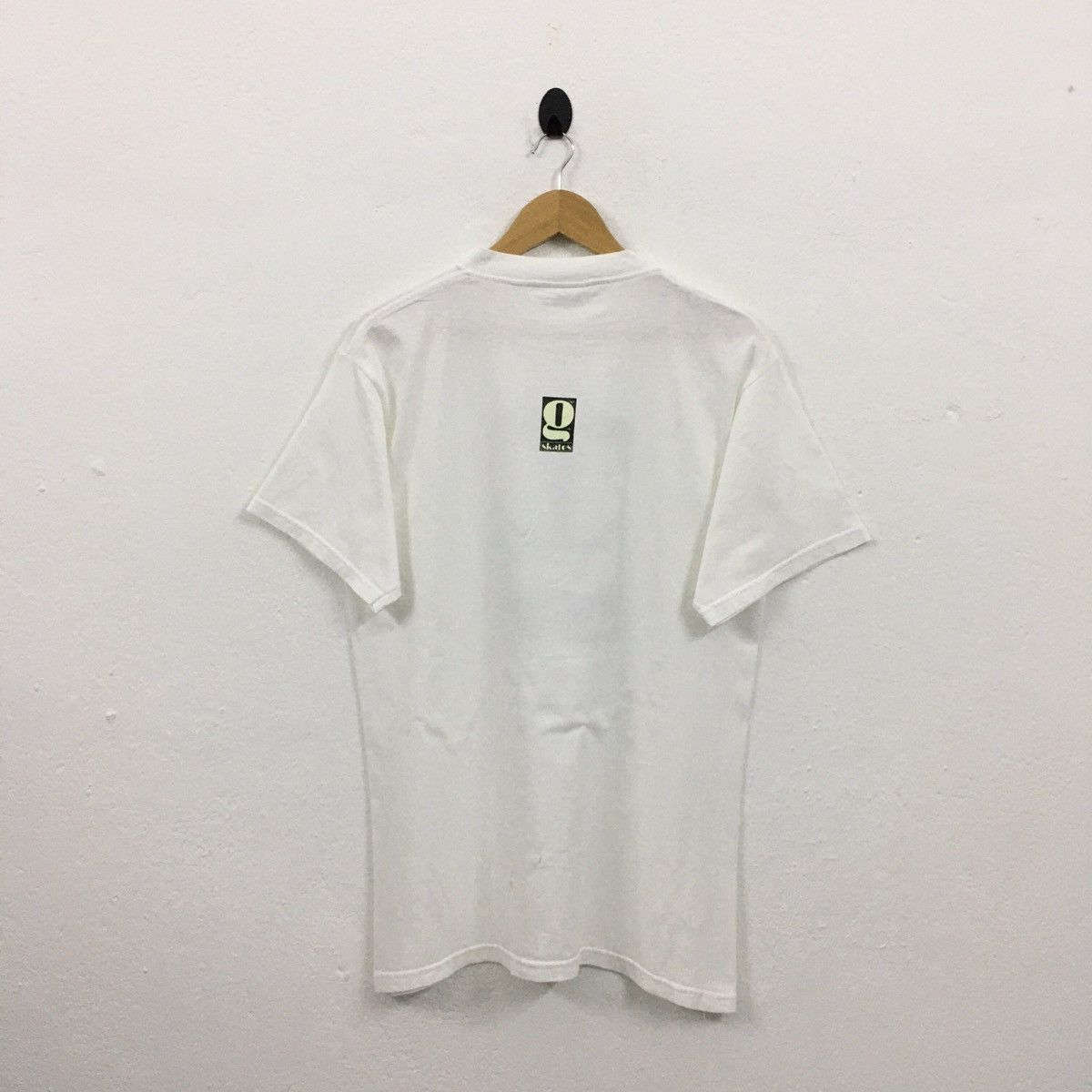 Vintage × Welcome Skateboards Rare Vintage 90s G Skate Glow In The Dark Printed Tshirt Size US M / EU 48-50 / 2 - 3 Thumbnail
