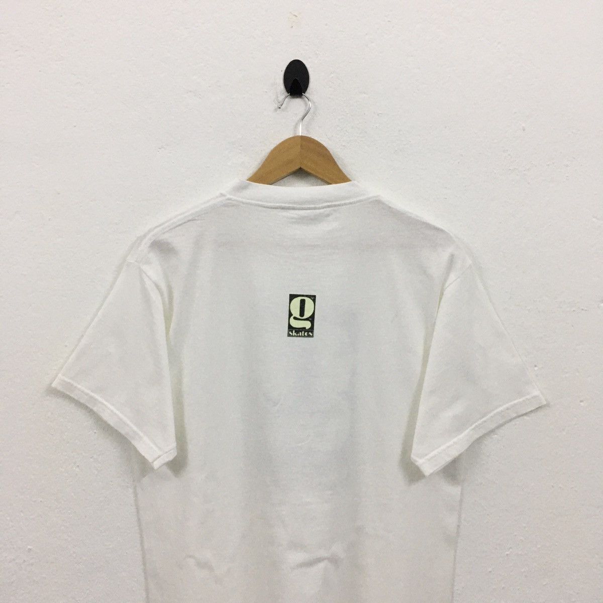 Vintage × Welcome Skateboards Rare Vintage 90s G Skate Glow In The Dark Printed Tshirt Size US M / EU 48-50 / 2 - 10 Thumbnail