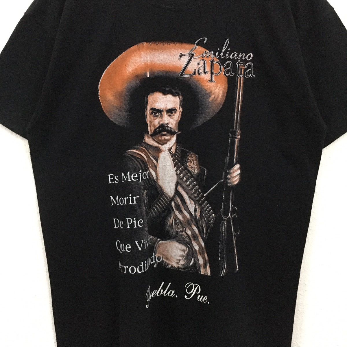 Vintage Vintage Emiliano Zapata Mexican Revolution Armed Struggle Size US L / EU 52-54 / 3 - 6 Thumbnail
