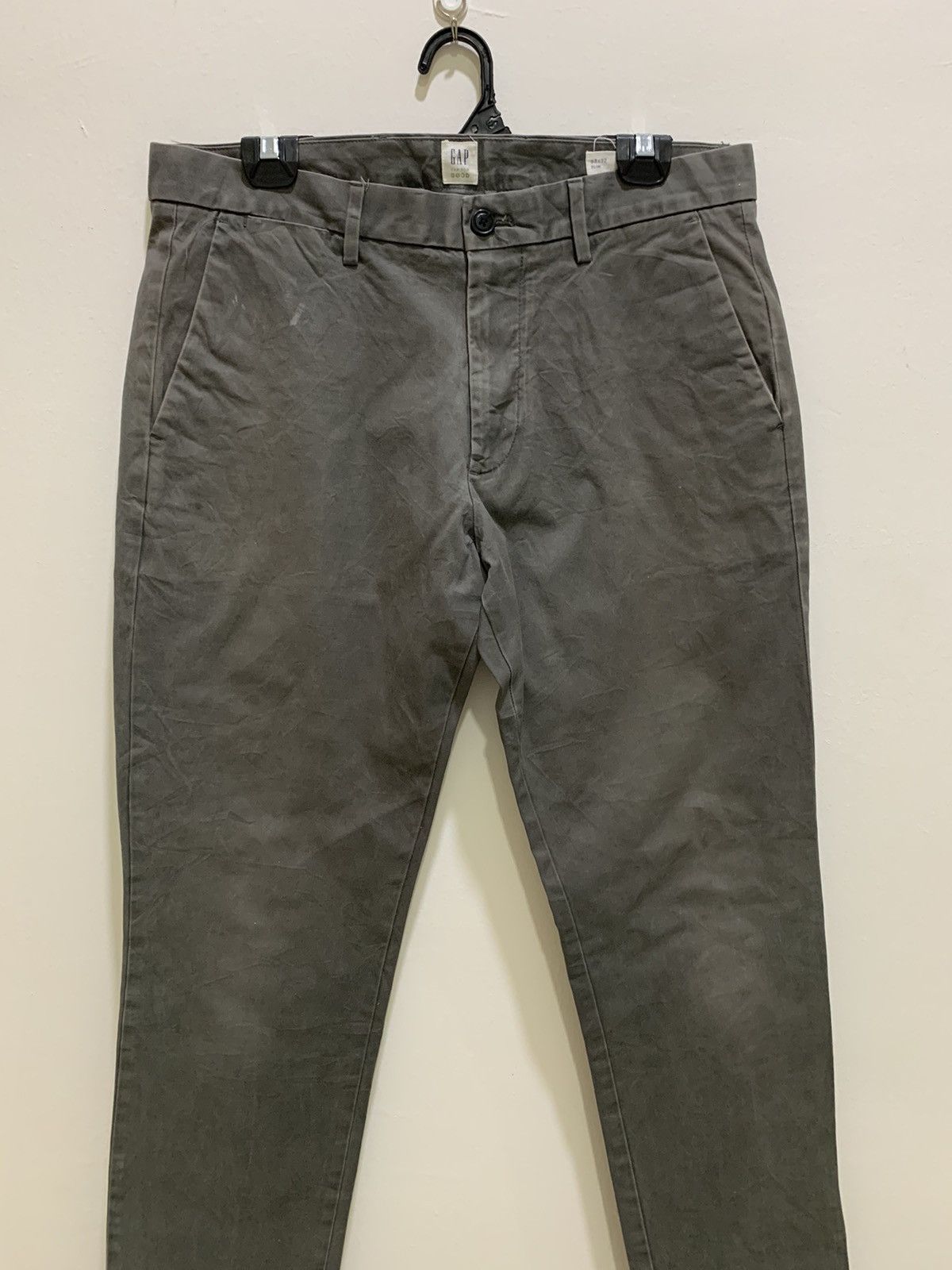 Gap × Japanese Brand GAP Vintage Slimfit Straight Cut Casual Trouser Slack Pant Size US 34 / EU 50 - 4 Thumbnail