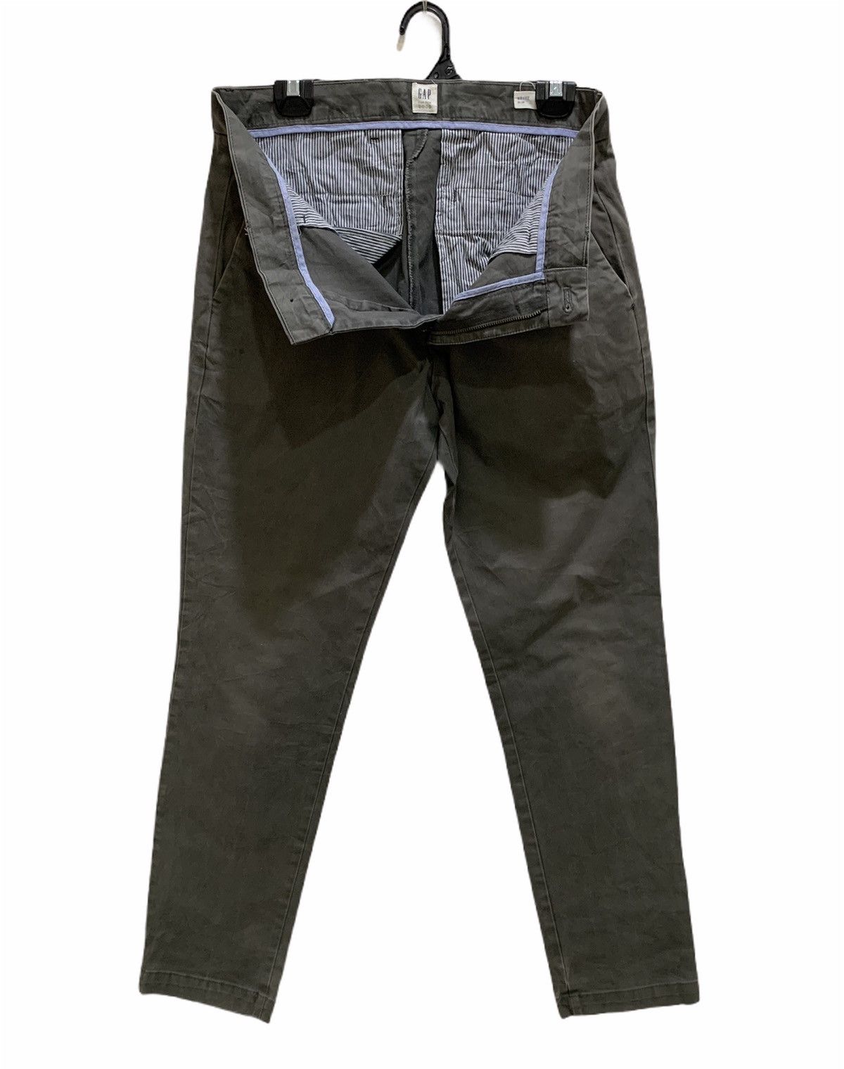 Gap × Japanese Brand GAP Vintage Slimfit Straight Cut Casual Trouser Slack Pant Size US 34 / EU 50 - 3 Thumbnail