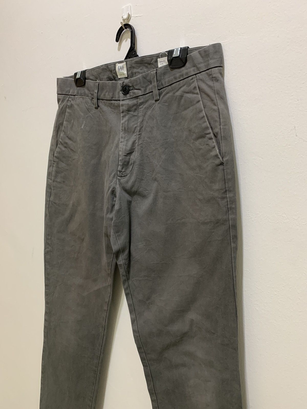 Gap × Japanese Brand GAP Vintage Slimfit Straight Cut Casual Trouser Slack Pant Size US 34 / EU 50 - 7 Thumbnail