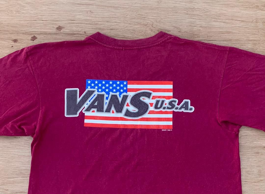 Vans × Vintage vintage tee Vans Usa C3 Size US L / EU 52-54 / 3 - 2 Thumbnail