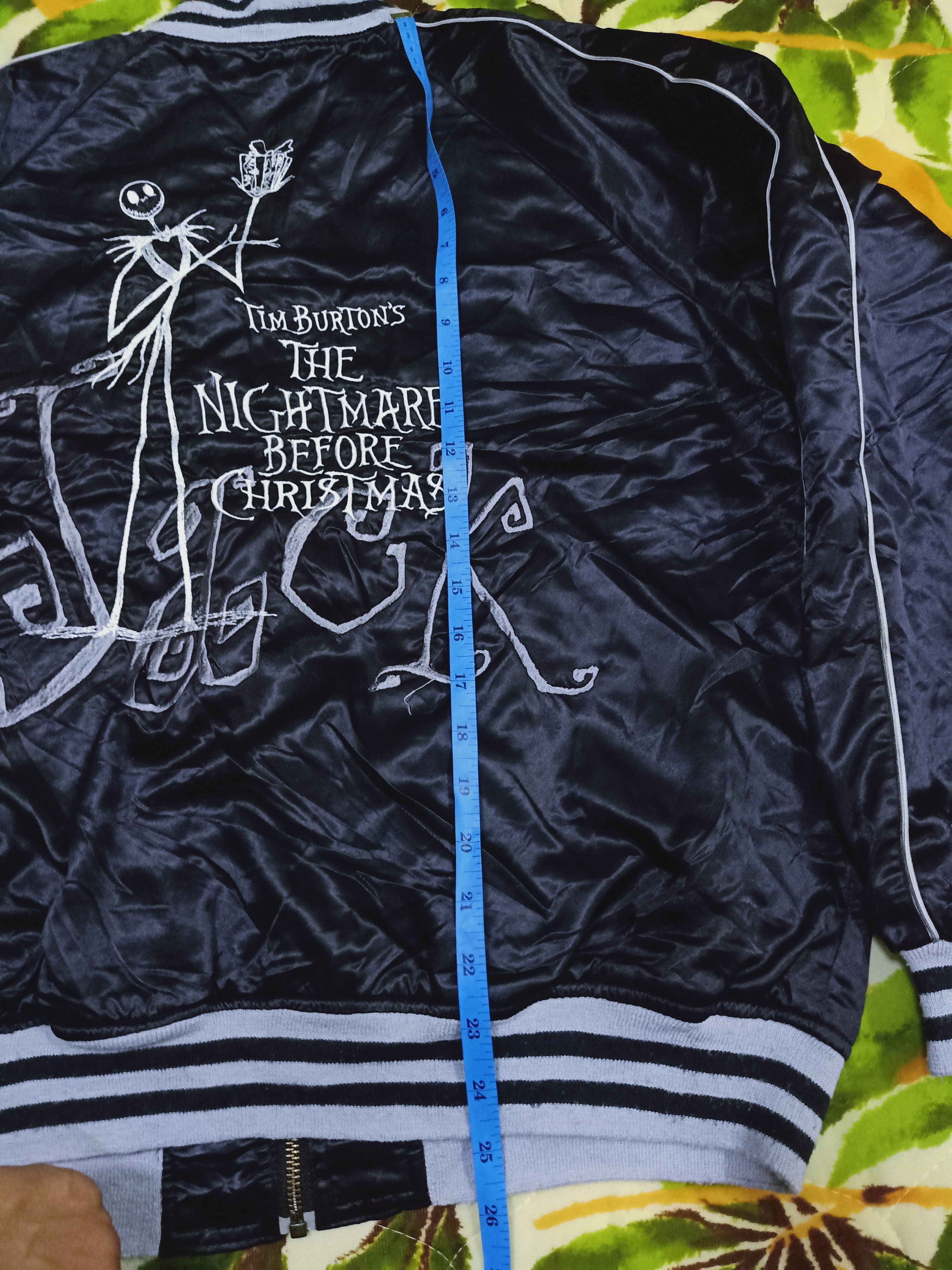 Disney Tim Burton Belle Maison satin Bombers Jacket Size US L / EU 52-54 / 3 - 6 Thumbnail