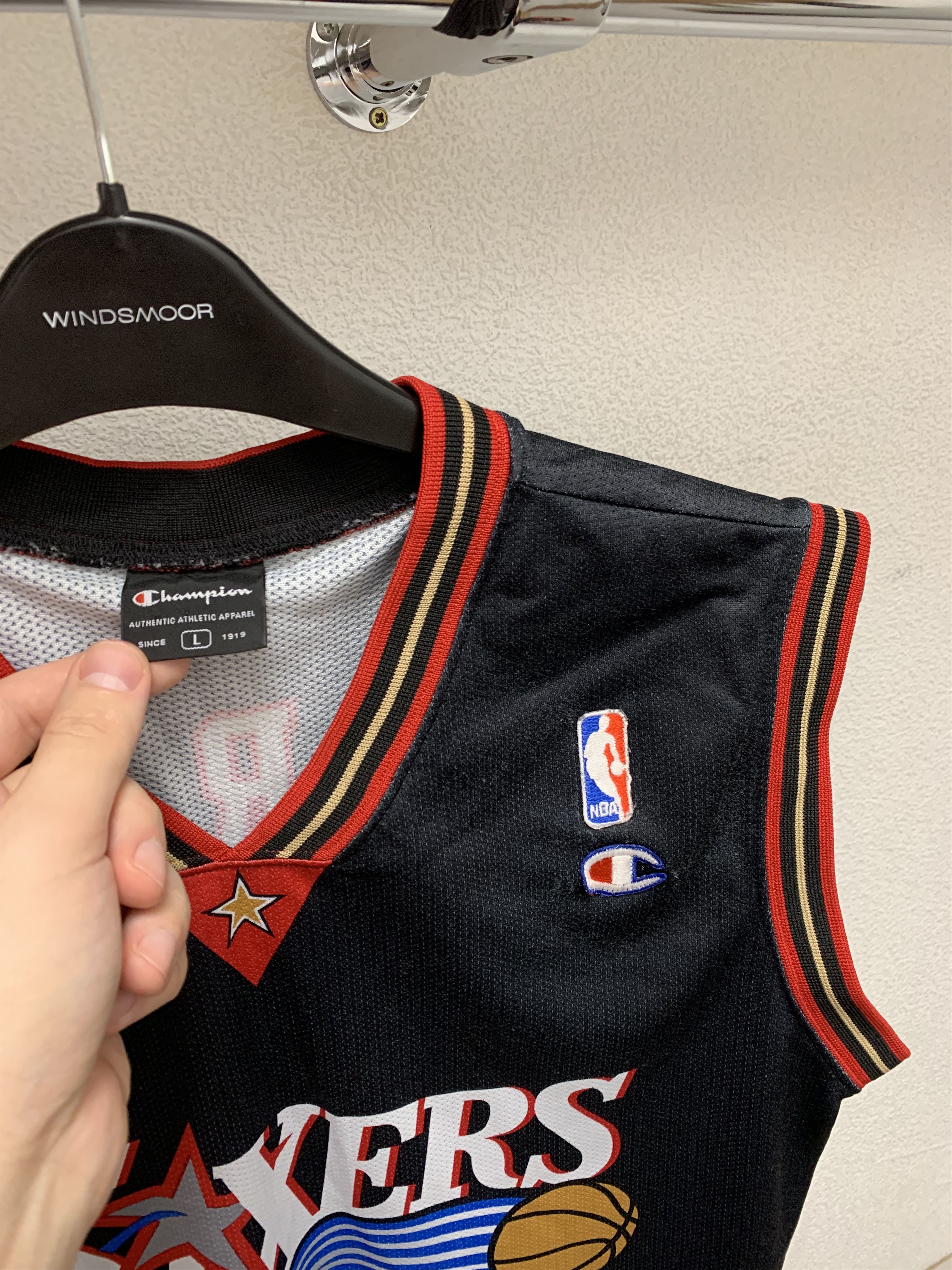 Champion Champion nba vintage jersey 3 Iverson Sixers L Philadelphia Size US L / EU 52-54 / 3 - 4 Thumbnail