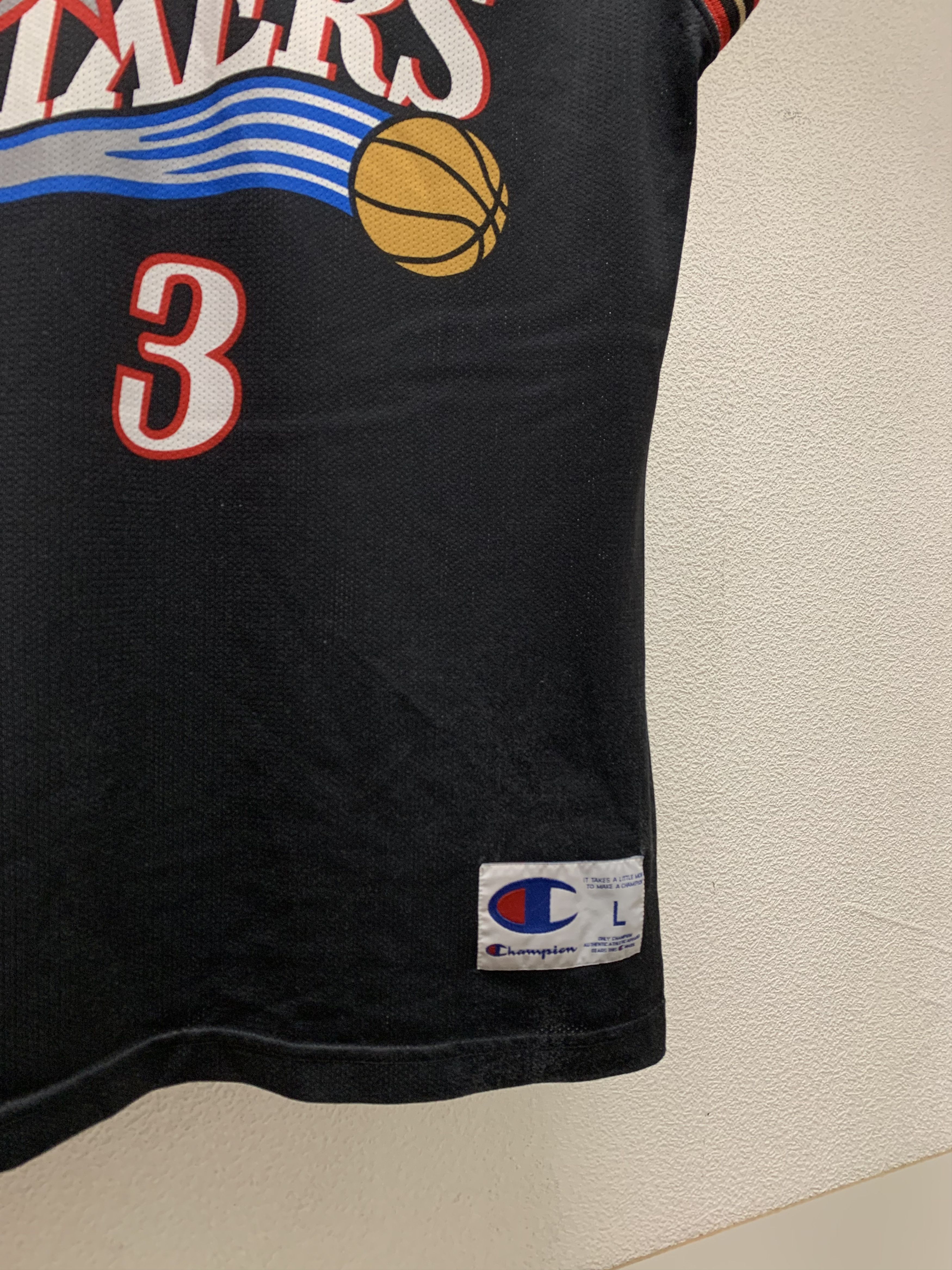 Champion Champion nba vintage jersey 3 Iverson Sixers L Philadelphia Size US L / EU 52-54 / 3 - 6 Thumbnail