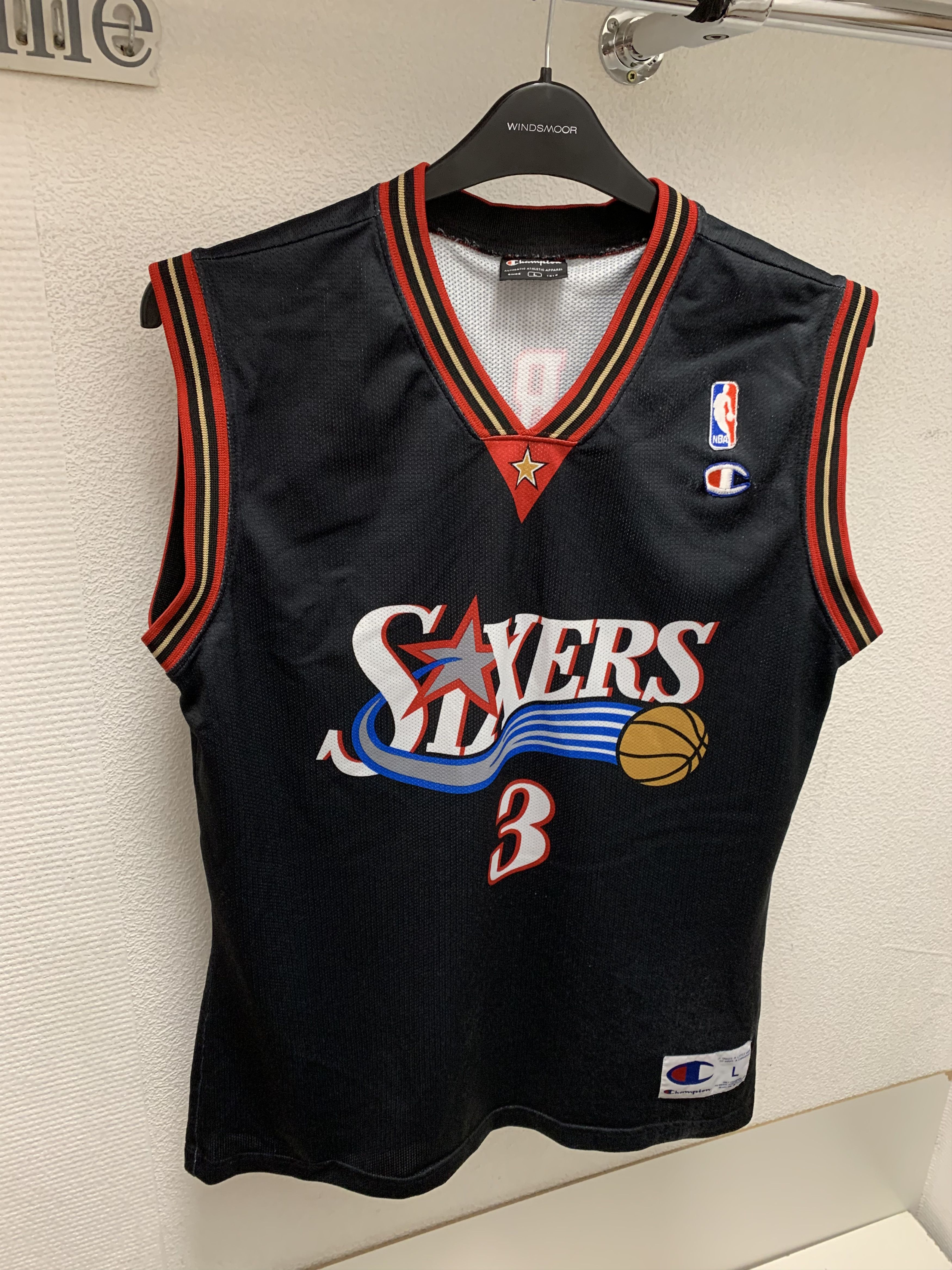 Champion Champion nba vintage jersey 3 Iverson Sixers L Philadelphia Size US L / EU 52-54 / 3 - 1 Thumbnail