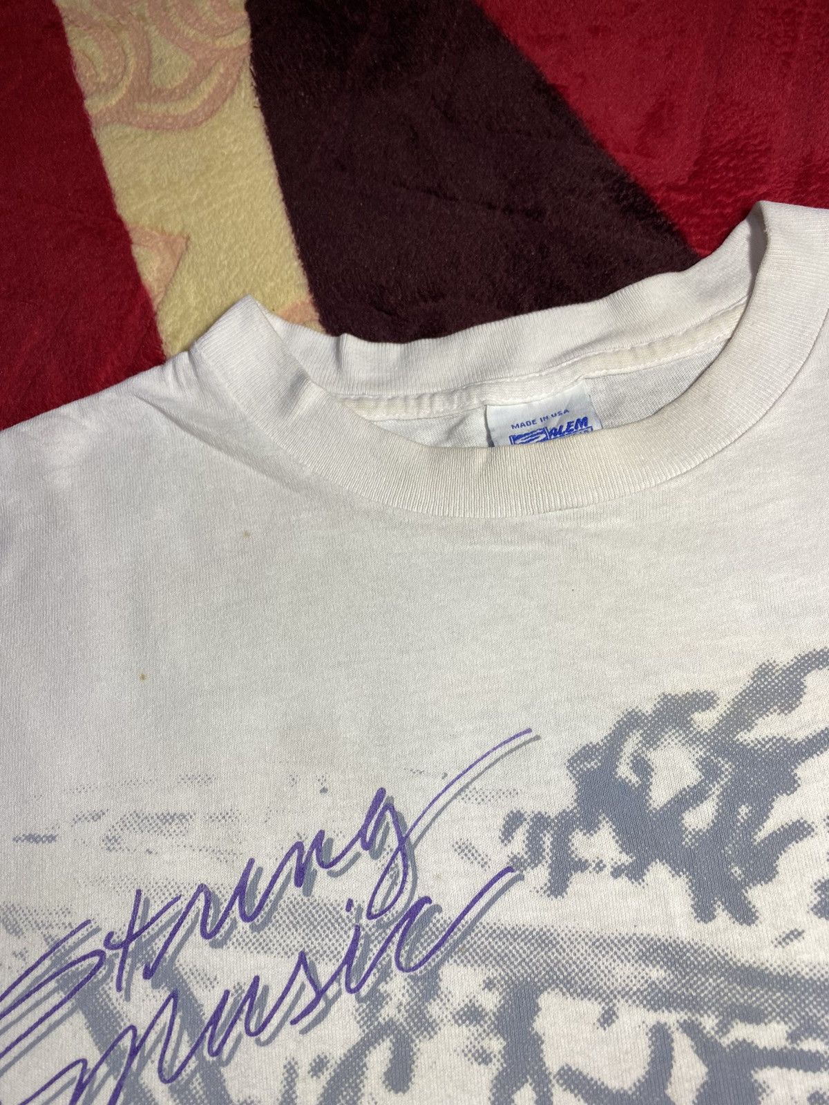 NBA × Vintage Vintage 90s Los Angeles Lakers tshirt Size US XL / EU 56 / 4 - 7 Thumbnail