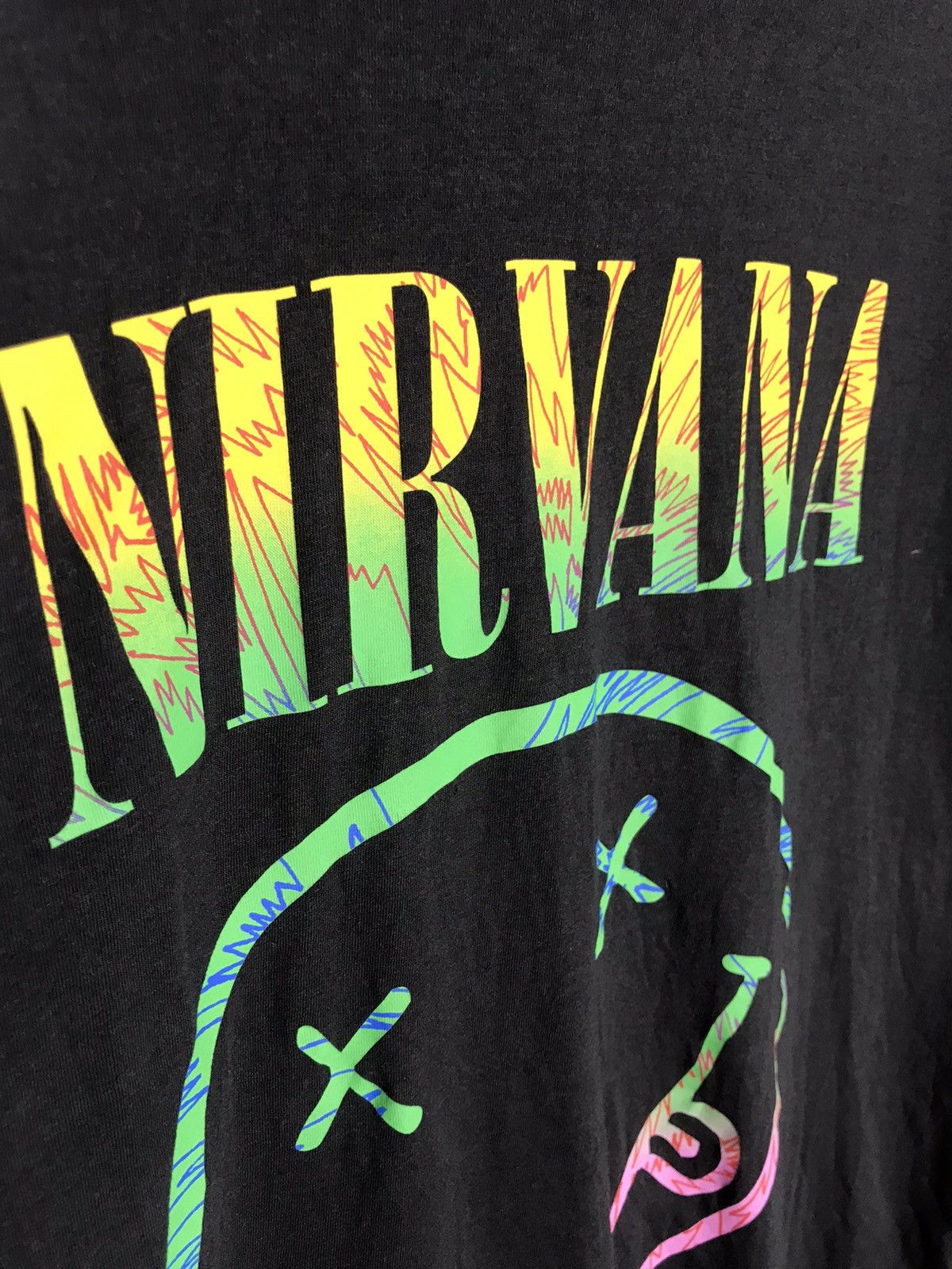 Band Tees Nirvana t-shirt Size US XL / EU 56 / 4 - 4 Thumbnail
