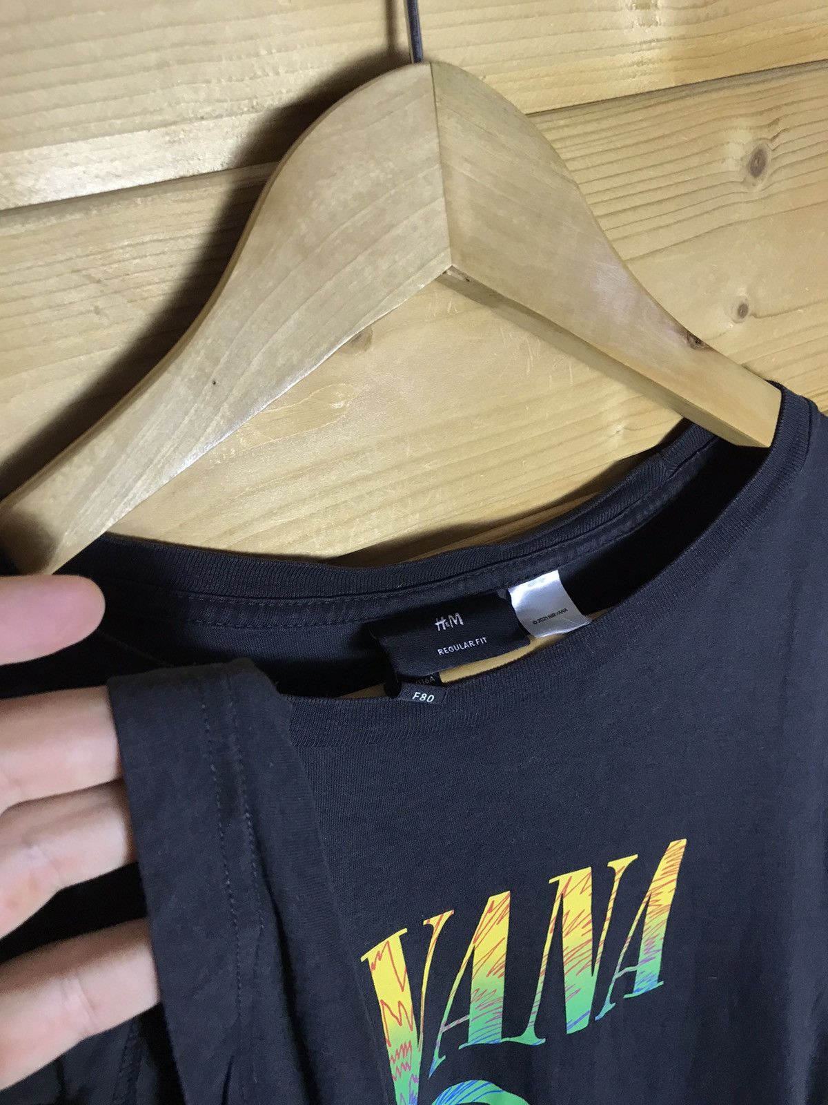 Band Tees Nirvana t-shirt Size US XL / EU 56 / 4 - 5 Thumbnail