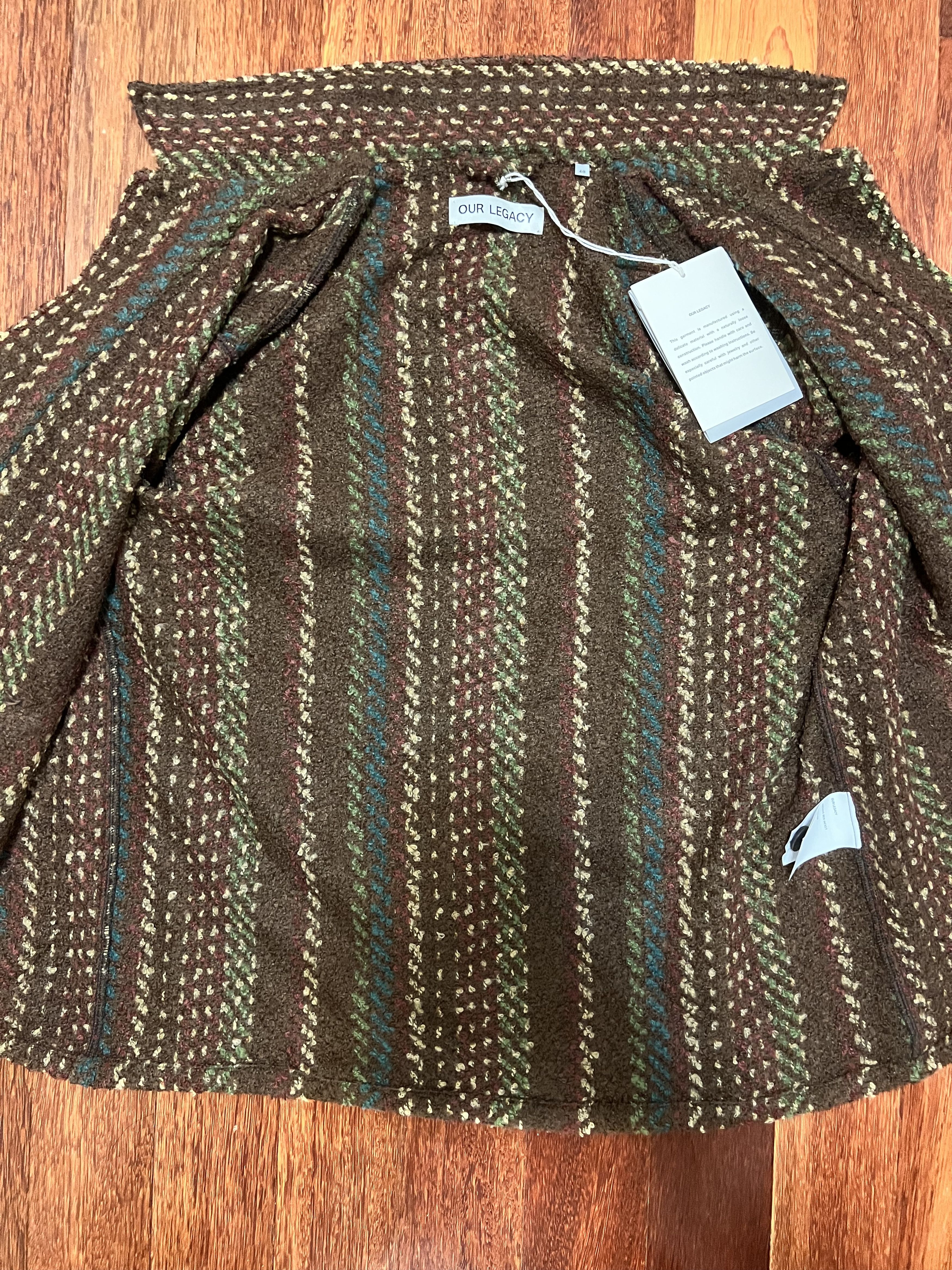 Our Legacy 💚 2022 Our Legacy Archive Box Jacket in Kaleidoscope Jazz Size US M / EU 48-50 / 2 - 7 Thumbnail
