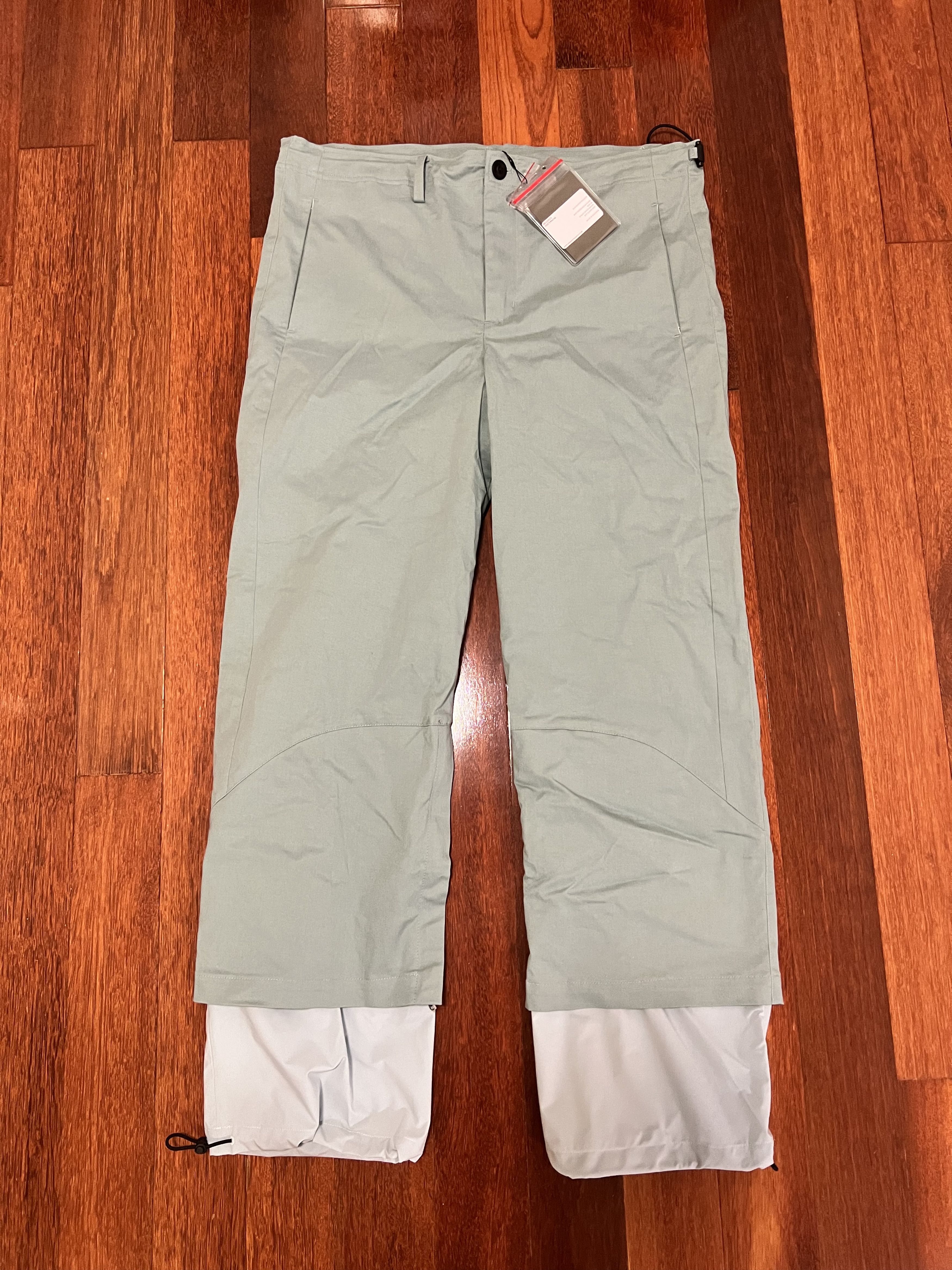 Kiko Kostadinov 💚 Kiko Kostadinov Elio Gaiter Trouser Mist Green/Aqua Glass Size US 34 / EU 50 - 6 Thumbnail