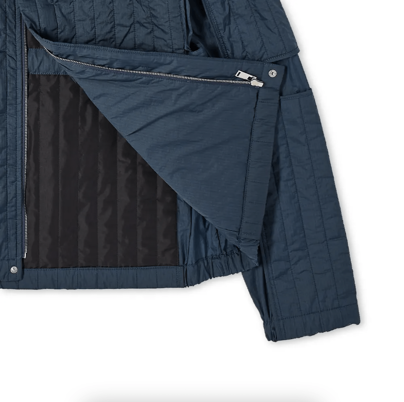 Craig Green 💚 AW21 Craig Green Quilted Skin Jacket Ocean Blue X-Large Size US XL / EU 56 / 4 - 3 Thumbnail