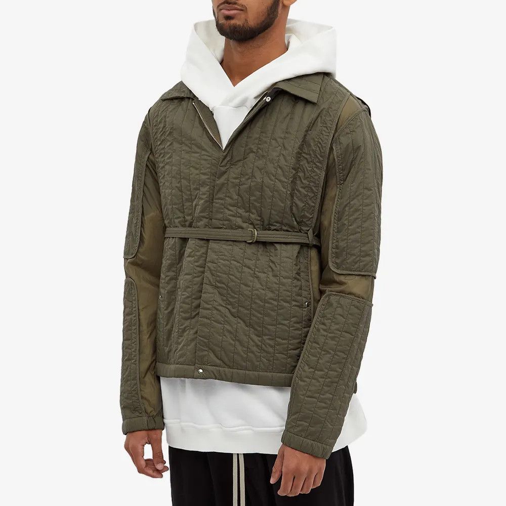 Craig Green 💚 AW21 Craig Green Quilted Skin Jacket Green Large Size US L / EU 52-54 / 3 - 2 Thumbnail