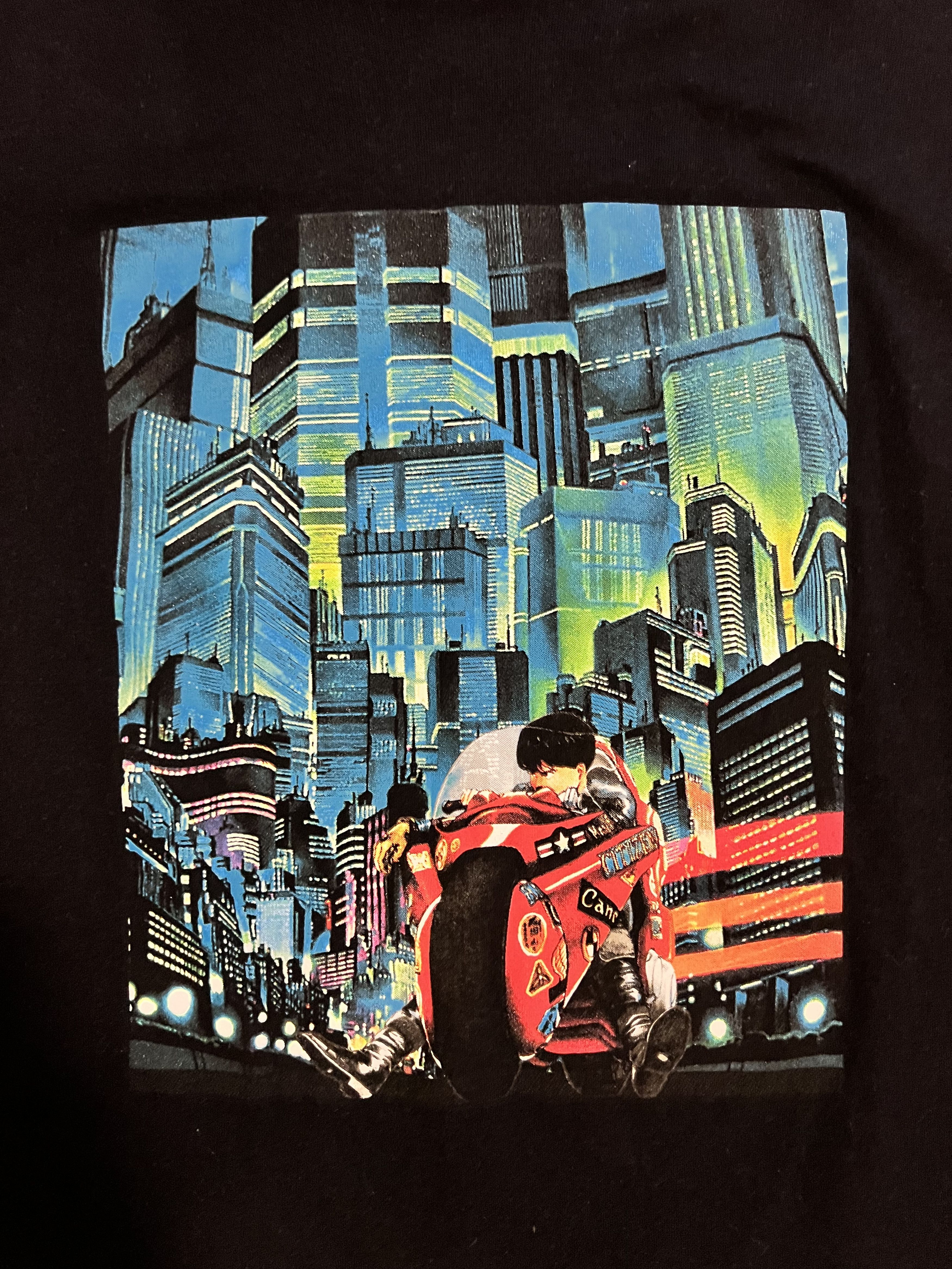 Japanese Brand 💚 AKIRA Anime Kaneda Bike Japanese Animated Rare Tee Large Size US L / EU 52-54 / 3 - 3 Thumbnail