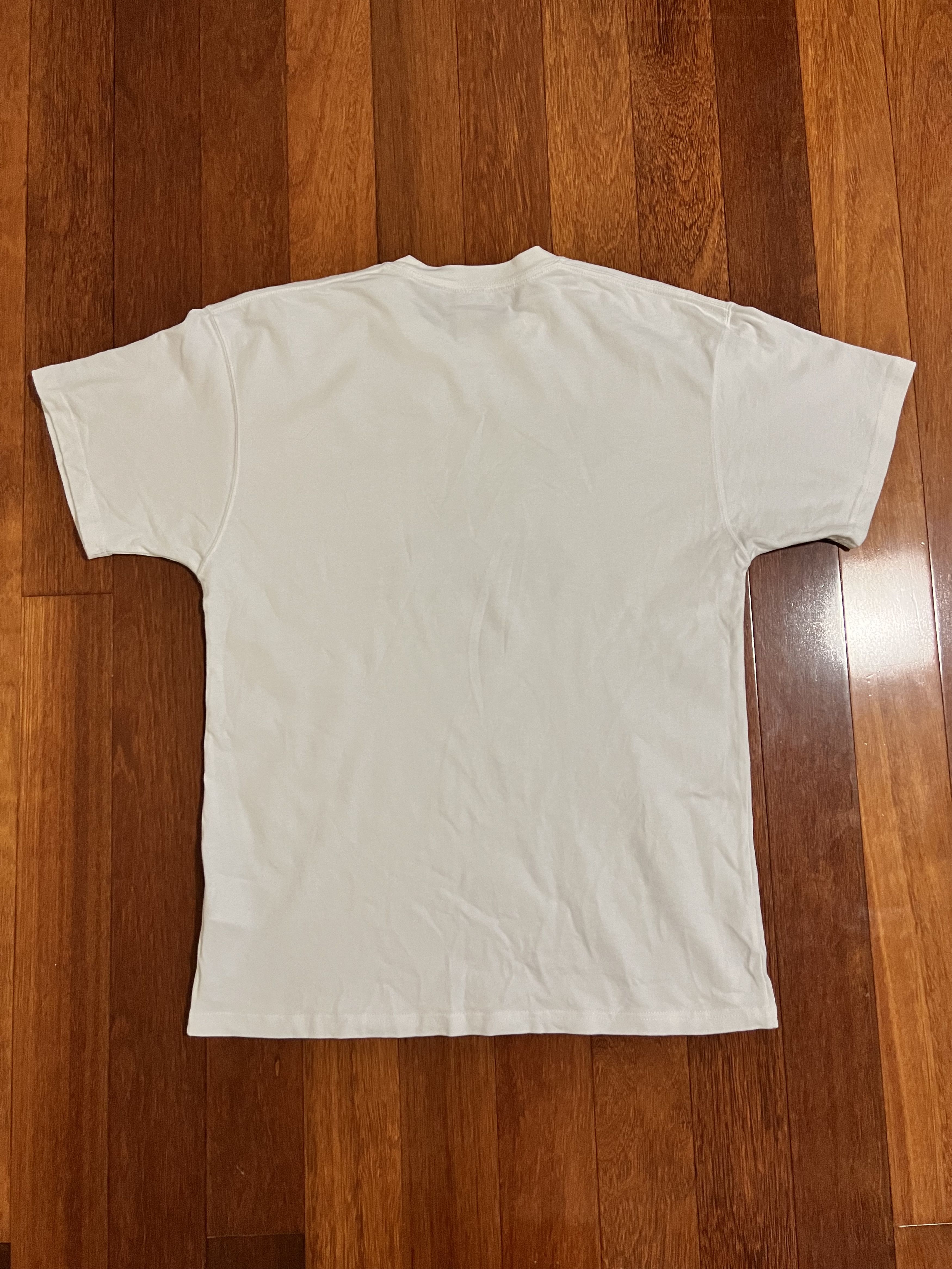 Nike × Stussy 💚 Stussy x Nike Increase The Peace White Tee Medium Size US M / EU 48-50 / 2 - 2 Thumbnail