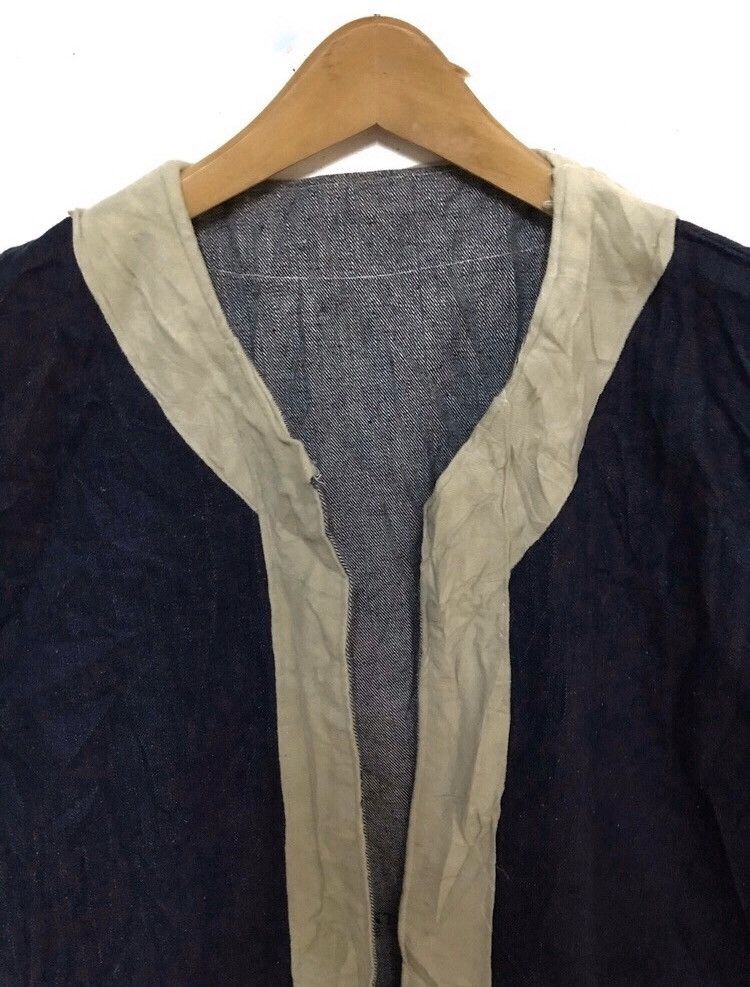 Vintage 🔥SUPER RARE🔥VTG CANTON SELVEDGE LONG DENIM JACKET Size US L / EU 52-54 / 3 - 2 Thumbnail