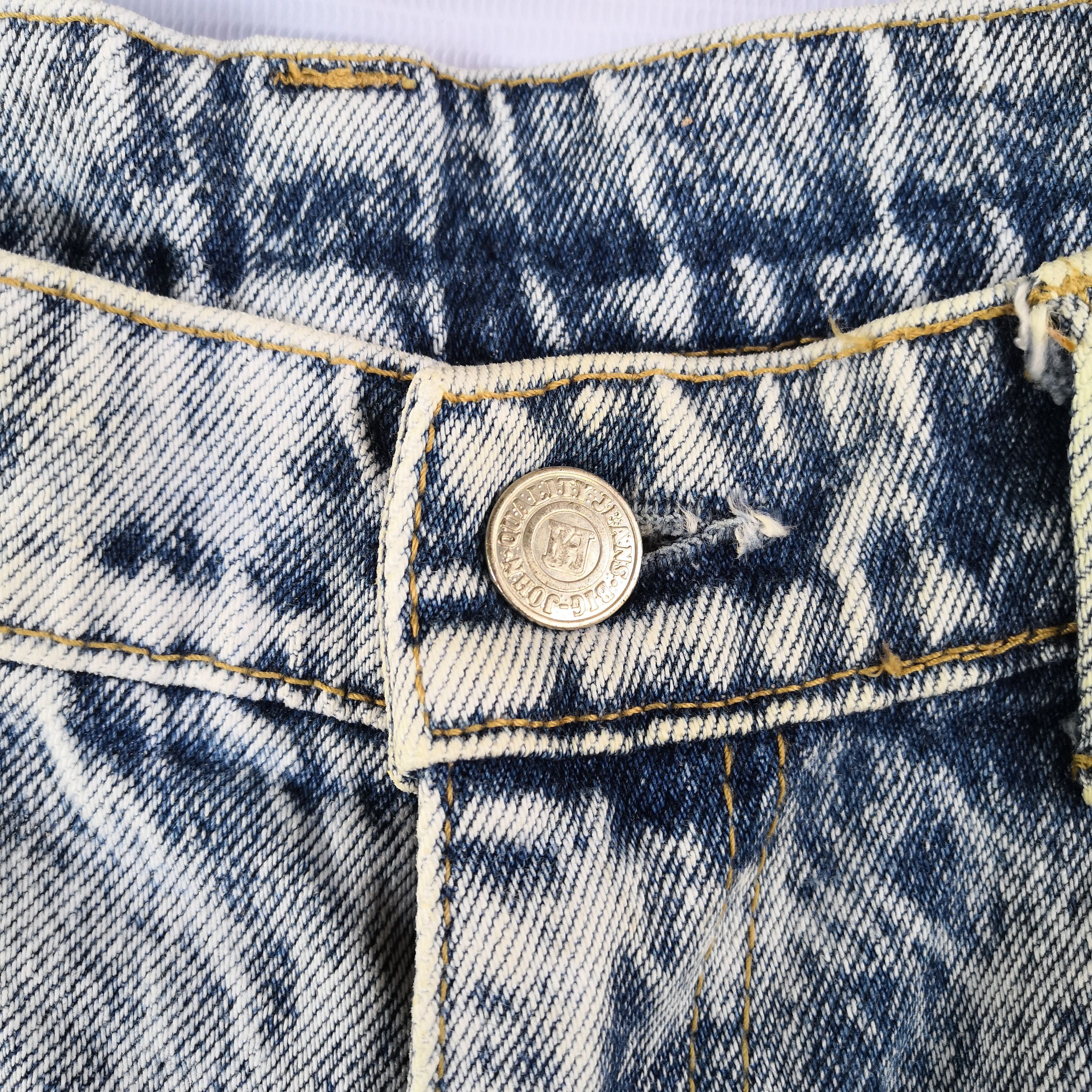Japanese Brand Japanese Jeans Grunge Distressed Denim Stonewash Pants Size US 32 / EU 48 - 8 Thumbnail