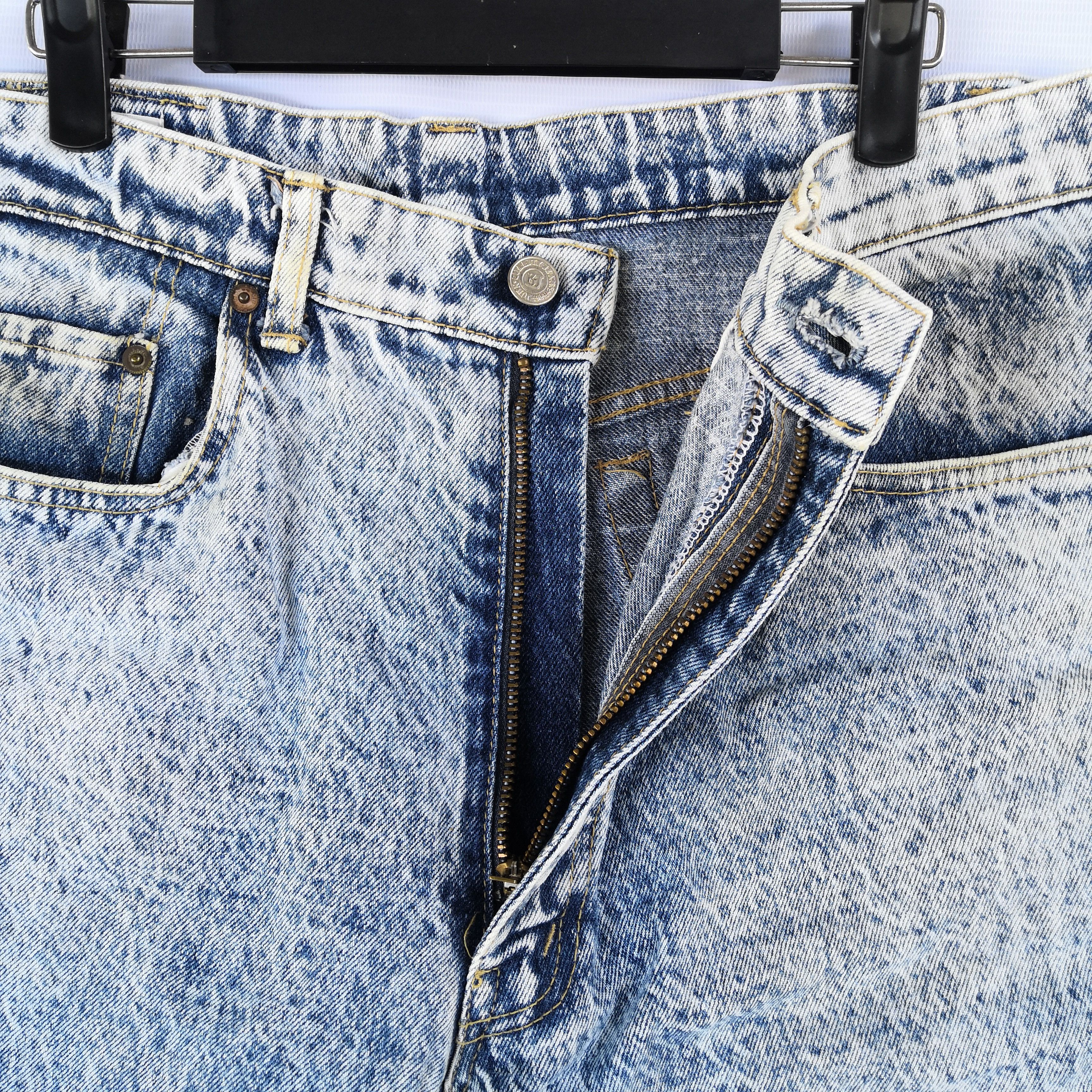 Japanese Brand Japanese Jeans Grunge Distressed Denim Stonewash Pants Size US 32 / EU 48 - 9 Thumbnail
