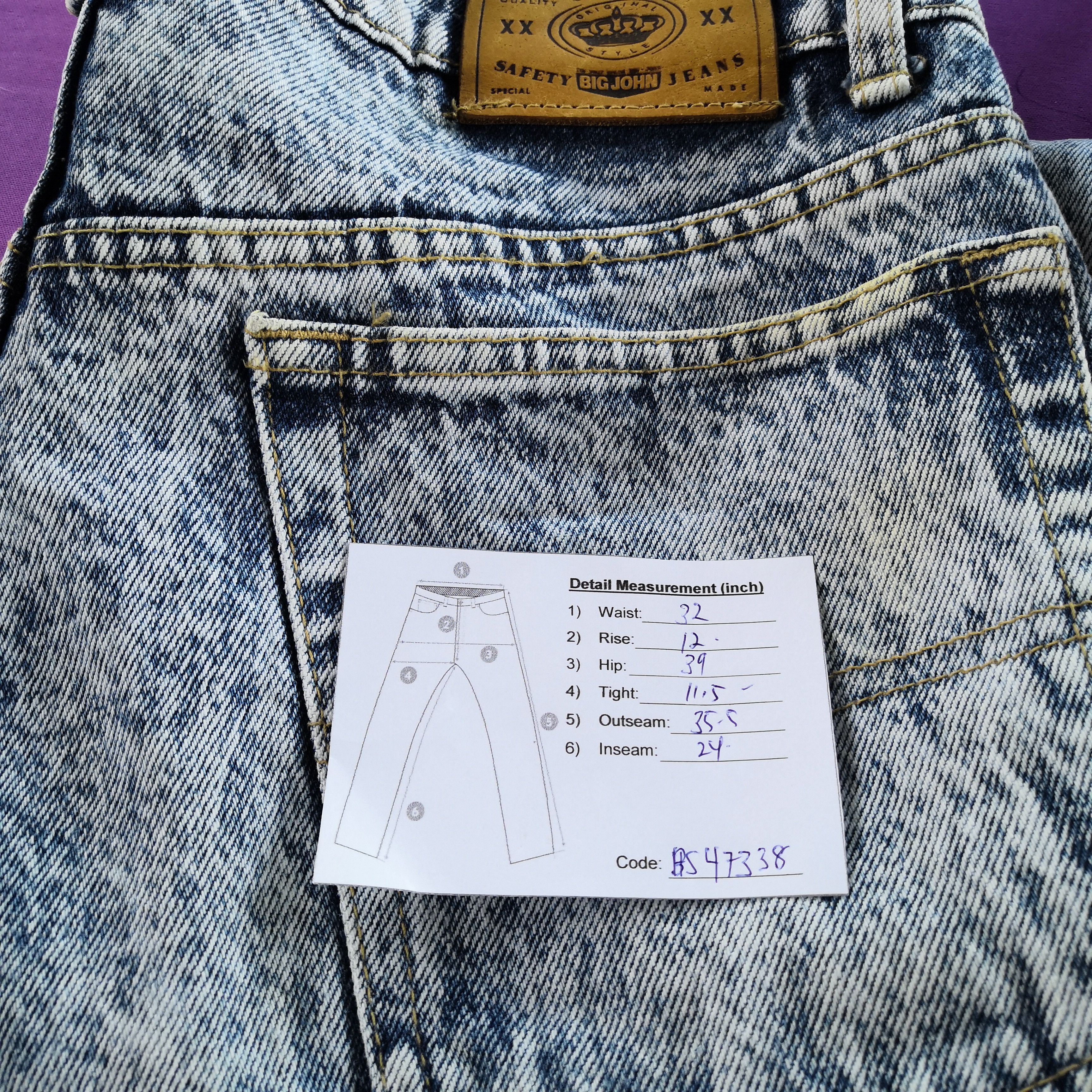 Japanese Brand Japanese Jeans Grunge Distressed Denim Stonewash Pants Size US 32 / EU 48 - 12 Thumbnail
