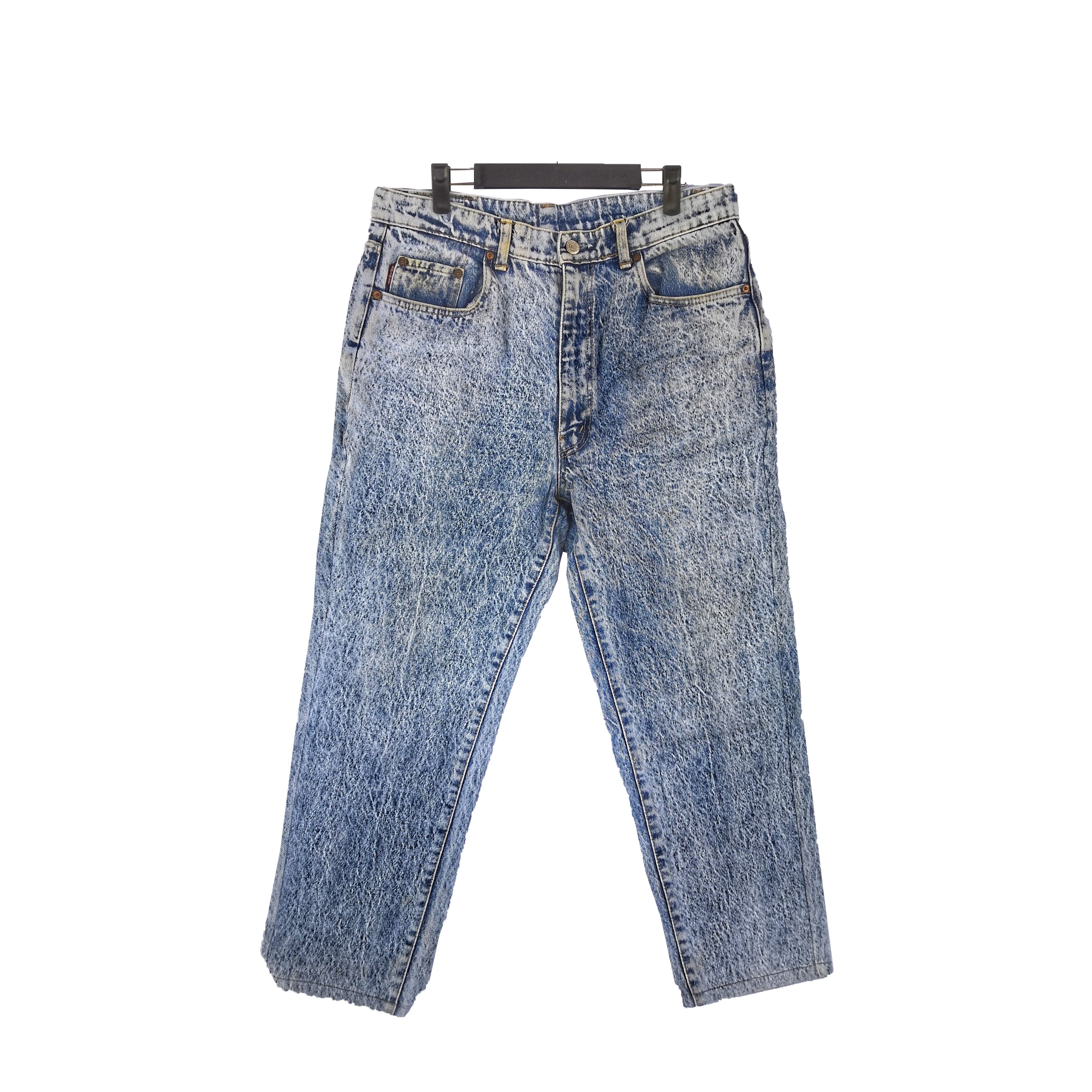 Japanese Brand Japanese Jeans Grunge Distressed Denim Stonewash Pants Size US 32 / EU 48 - 1 Thumbnail