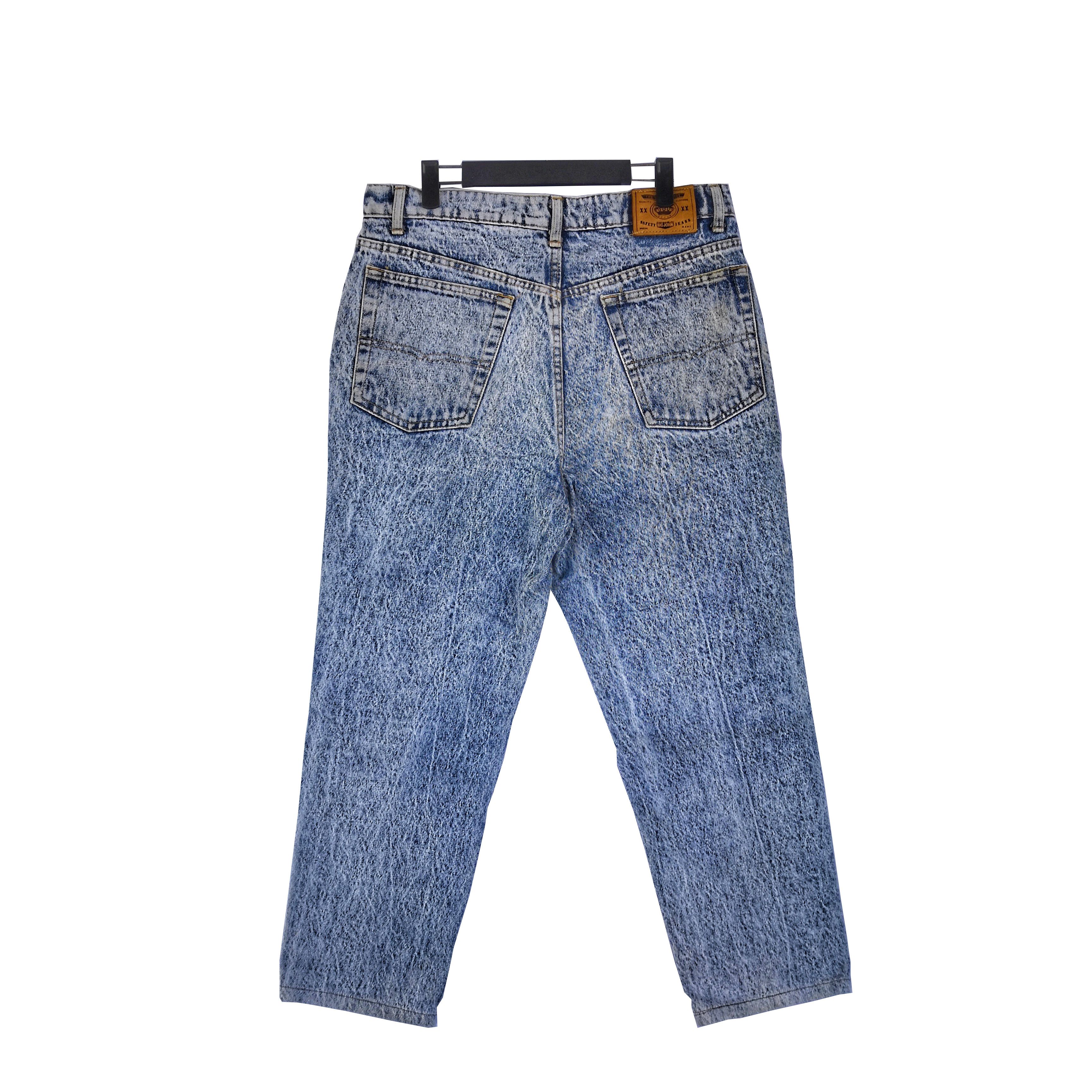 Japanese Brand Japanese Jeans Grunge Distressed Denim Stonewash Pants Size US 32 / EU 48 - 2 Thumbnail