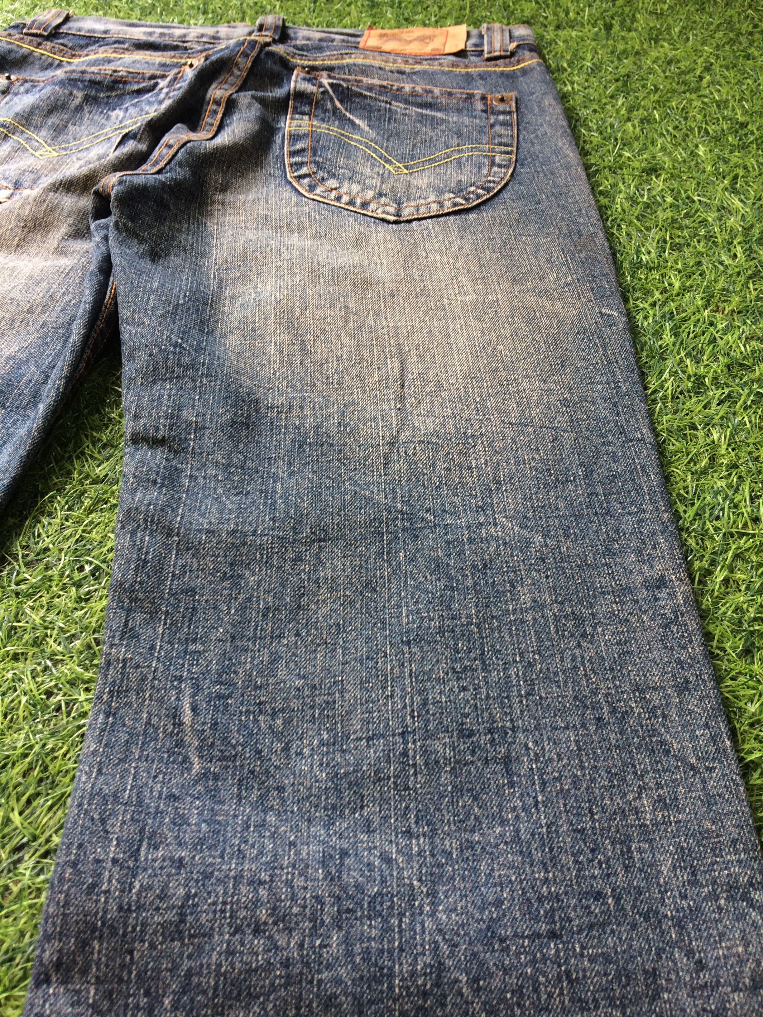 Japanese Brand Distressed Japanese Jeans #D-409 Size 28" / US 6 / IT 42 - 8 Thumbnail
